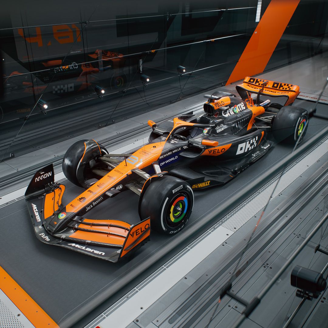McLaren present livery for their 2024 F1 car - MCL38 · RaceFans