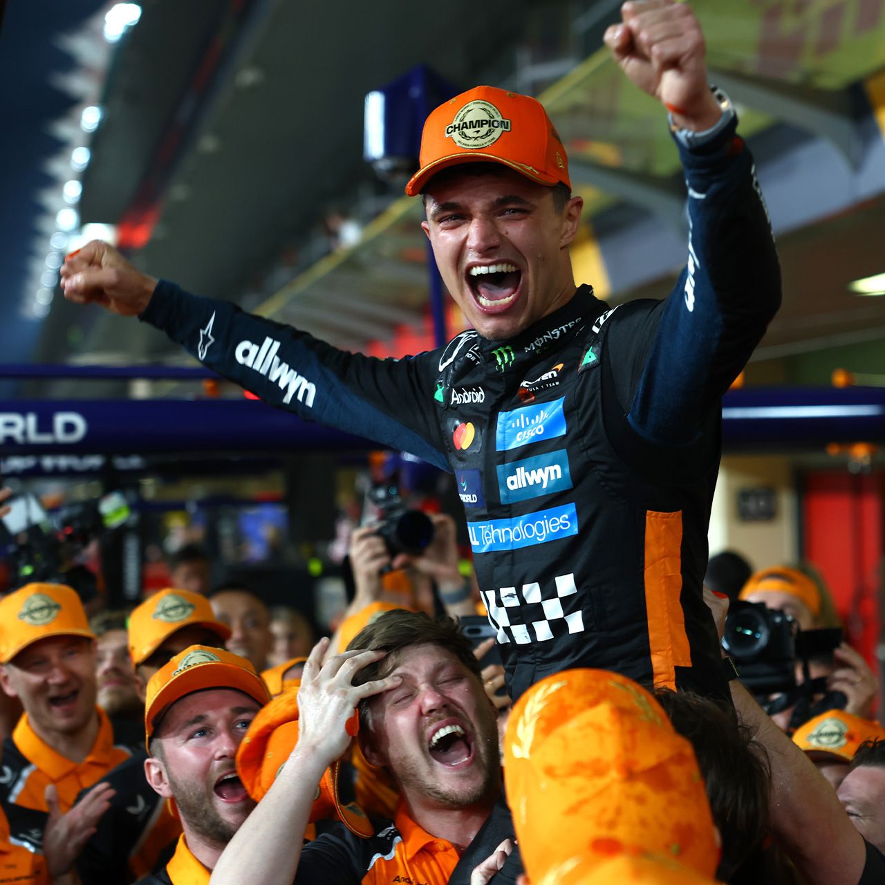 “This is not my World Championship, this is ours”