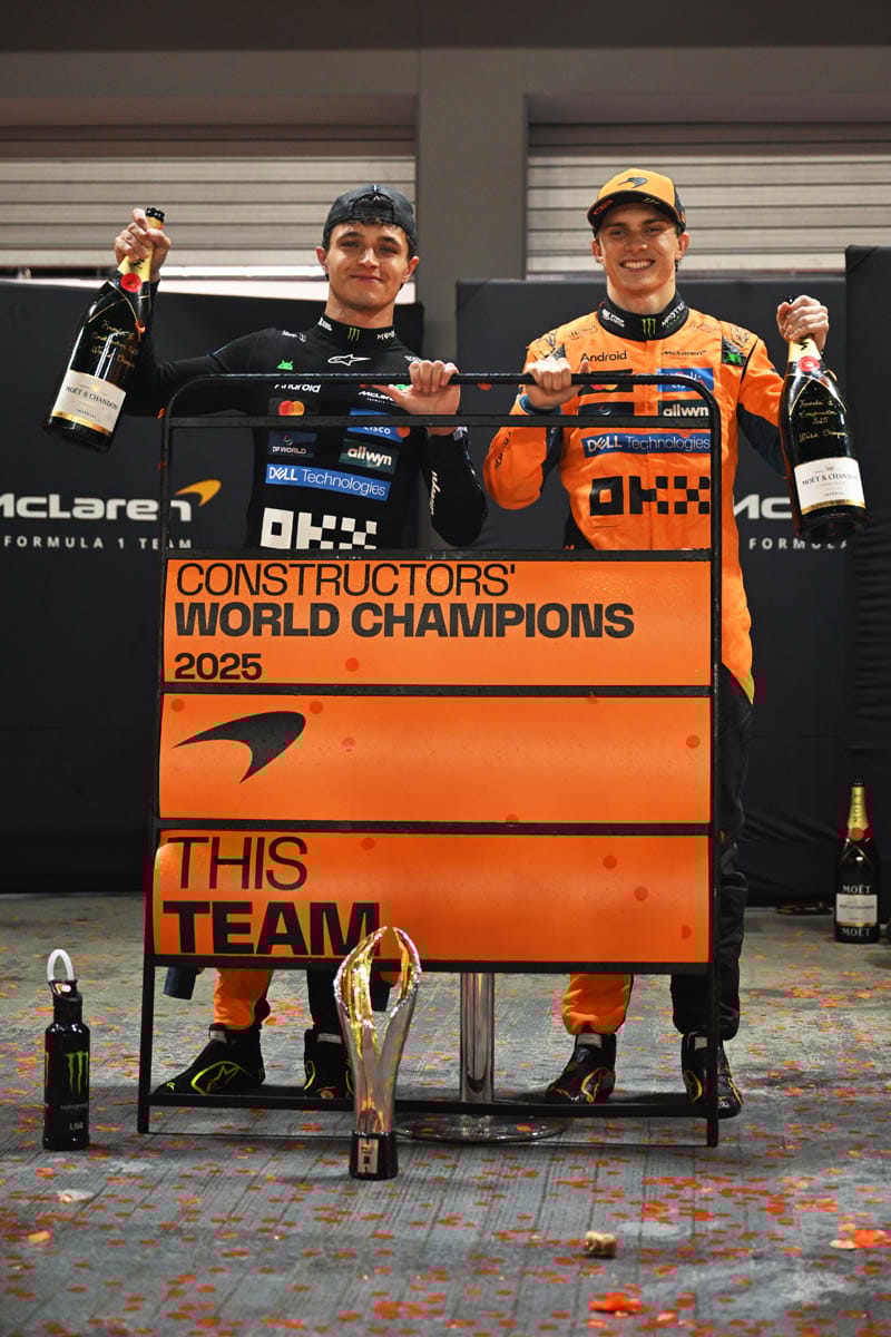 “I’m very proud of the whole team” - Celebrating title number 10 in Singapore