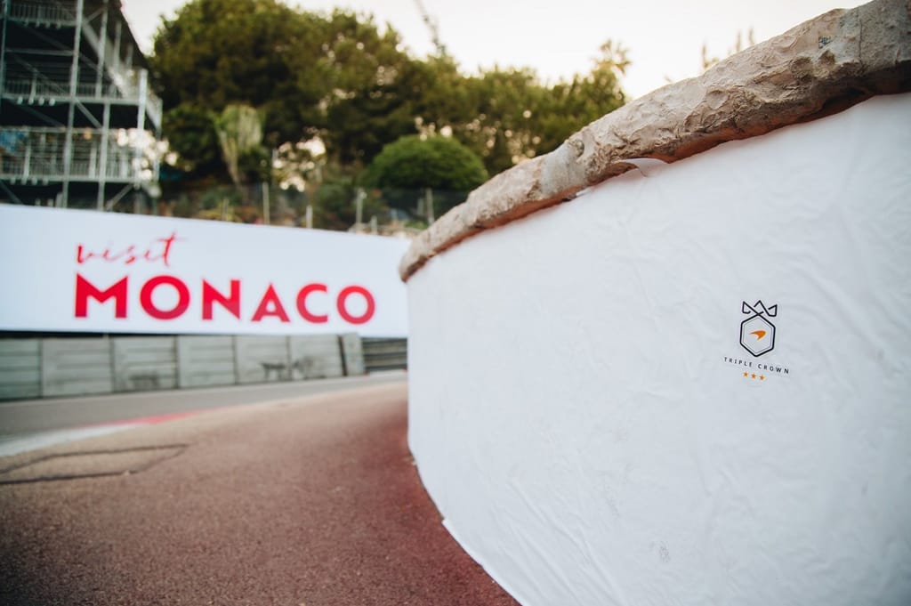 Triple Crown sticker in Monaco