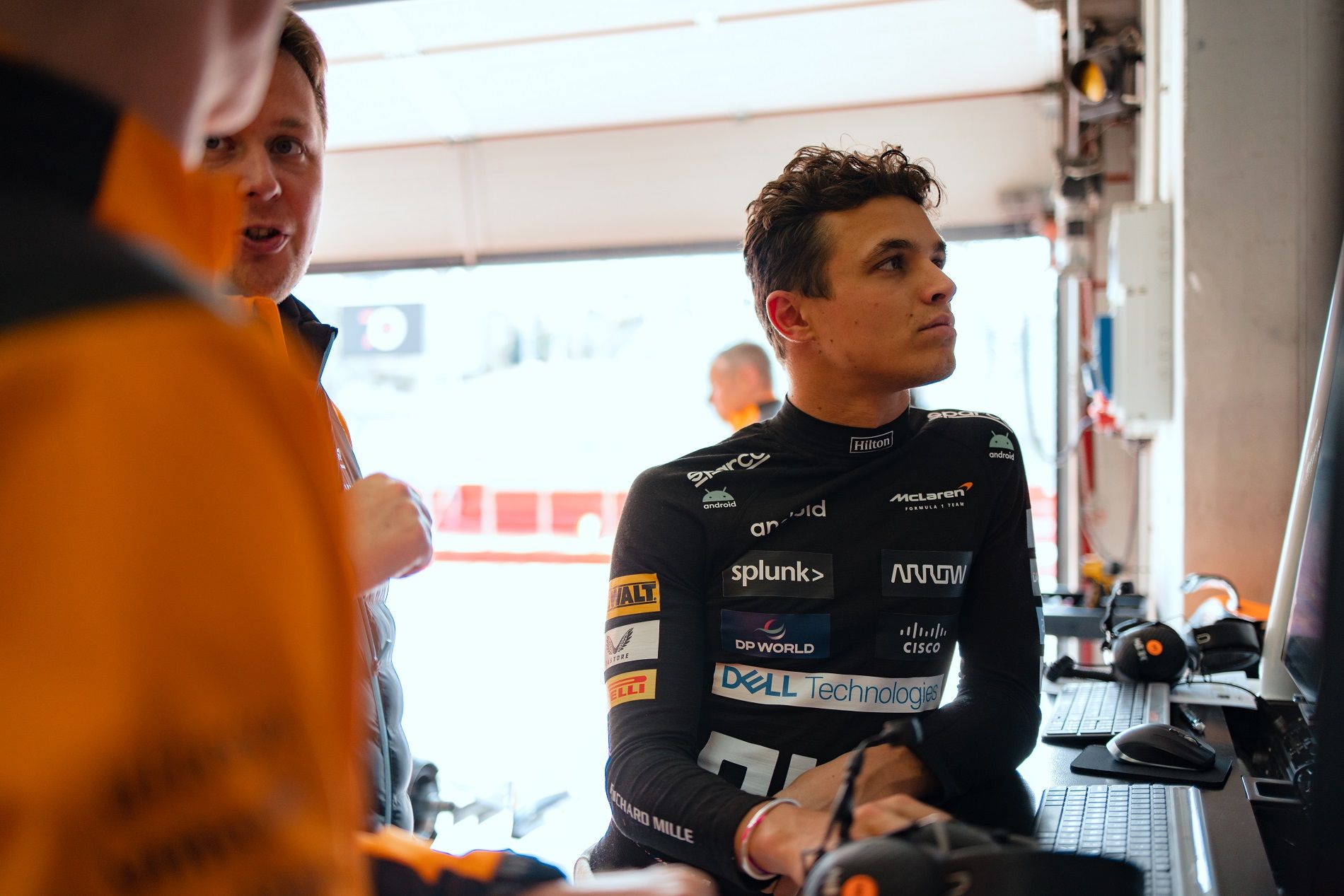 Lando in Imola