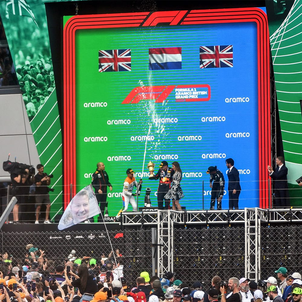 The British GP according to social media