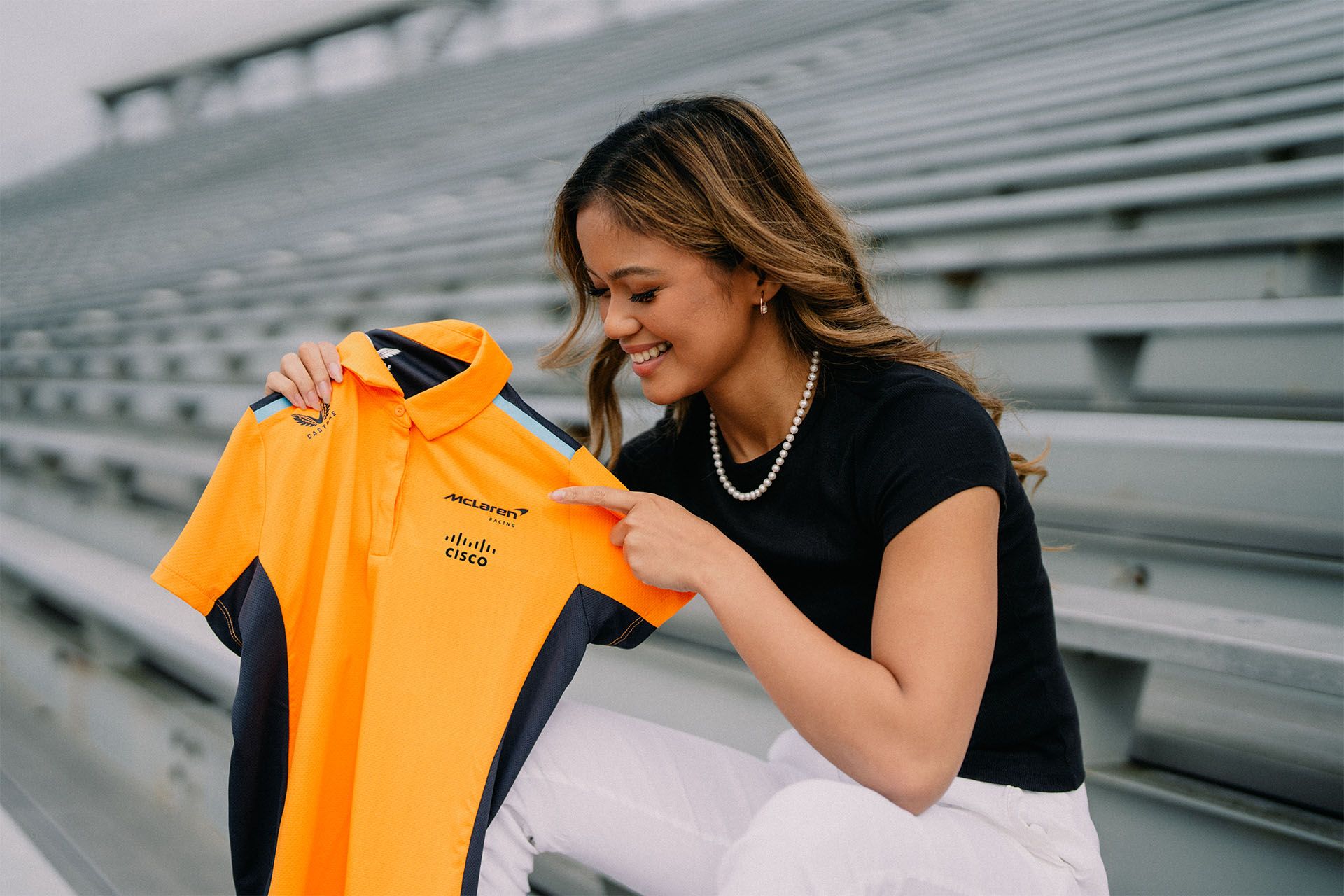 Bianca Bustamante will represent McLaren in the 2024 F1 Academy season