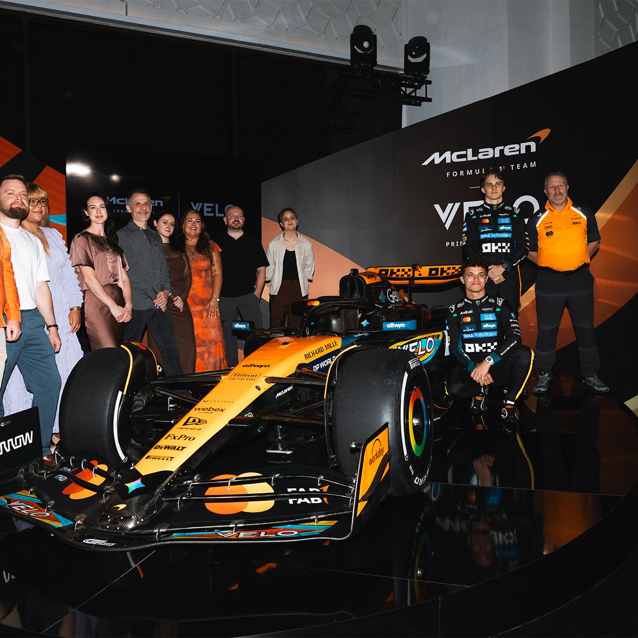 McLaren Formula 1 Team and VELO reveal fan-inspired livery for the 2025 Abu Dhabi Grand Prix