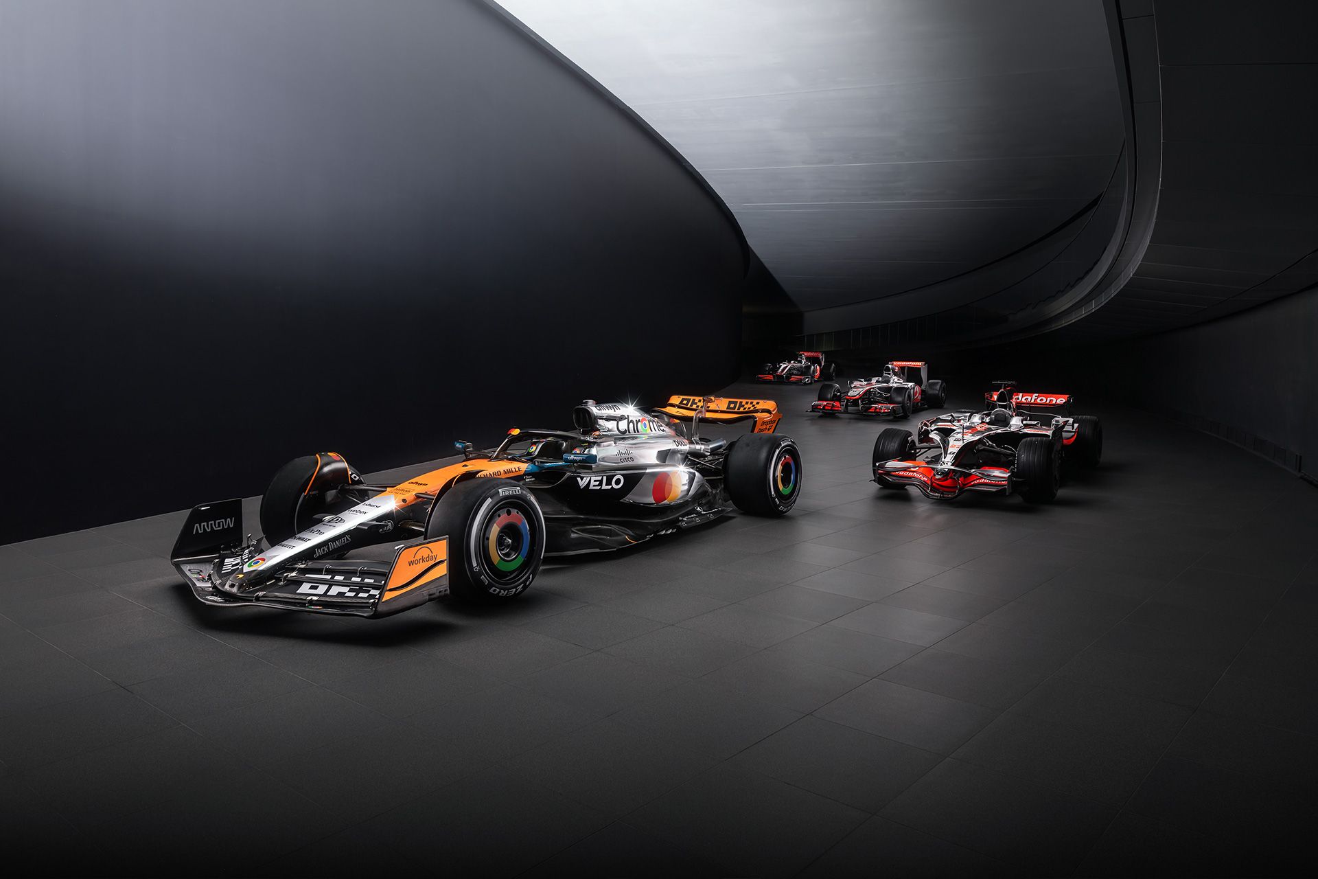 McLaren Racing and Google Chrome launch Legacy at Speed livery for the British Grand Prix