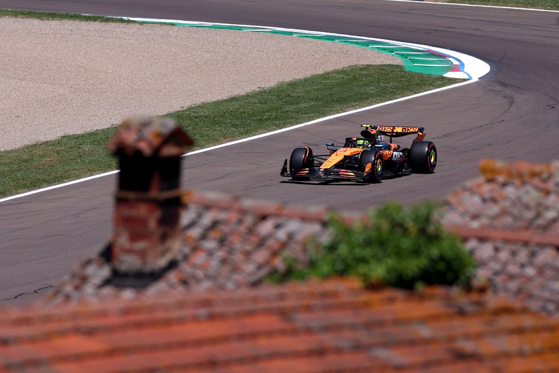 The MCL39 in Imola