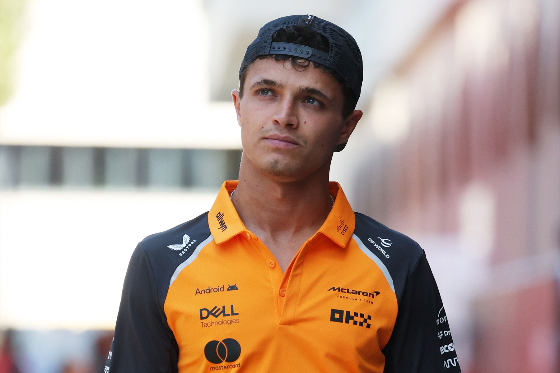 Lando arrives in Monaco