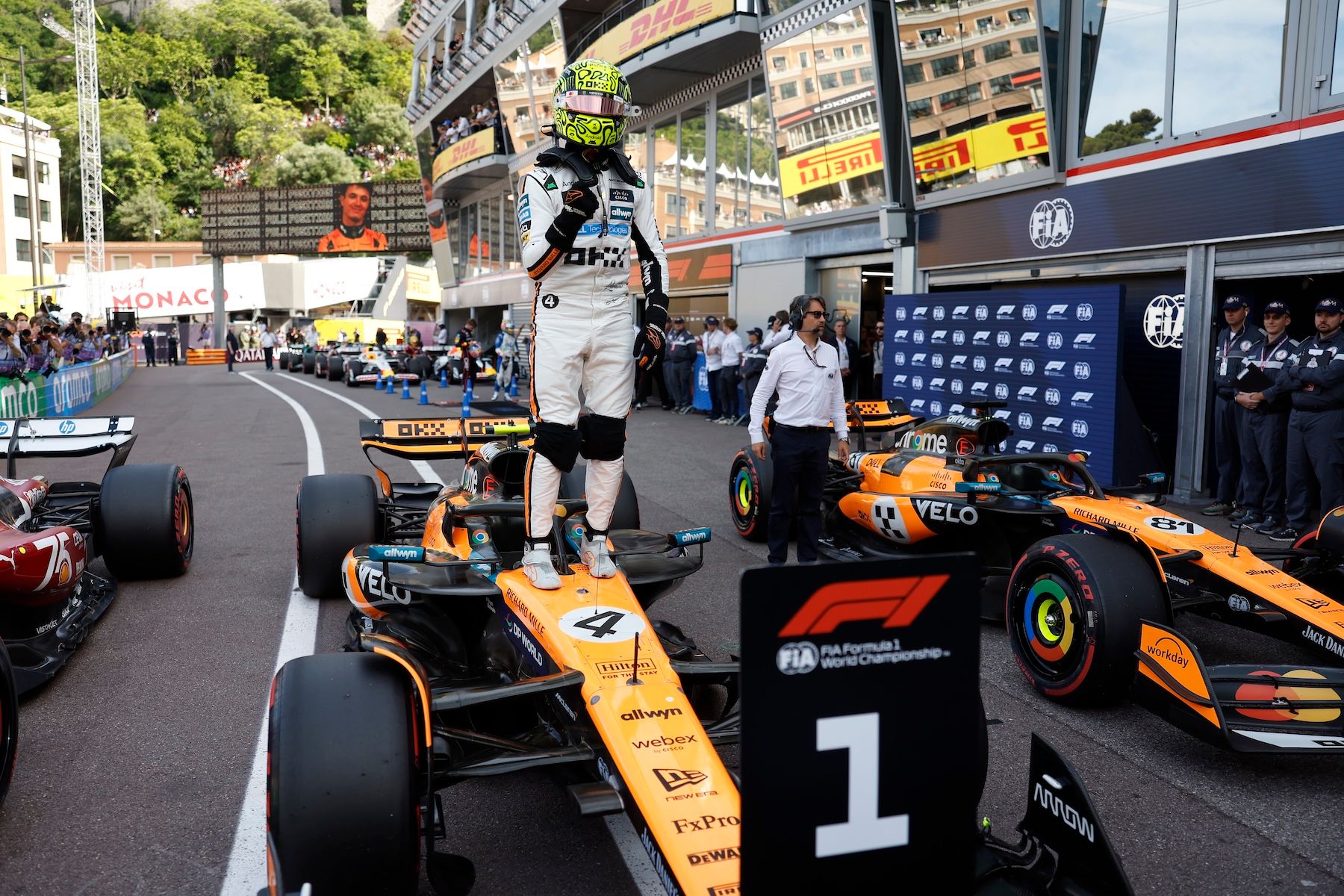 Lando takes Pole in Monaco