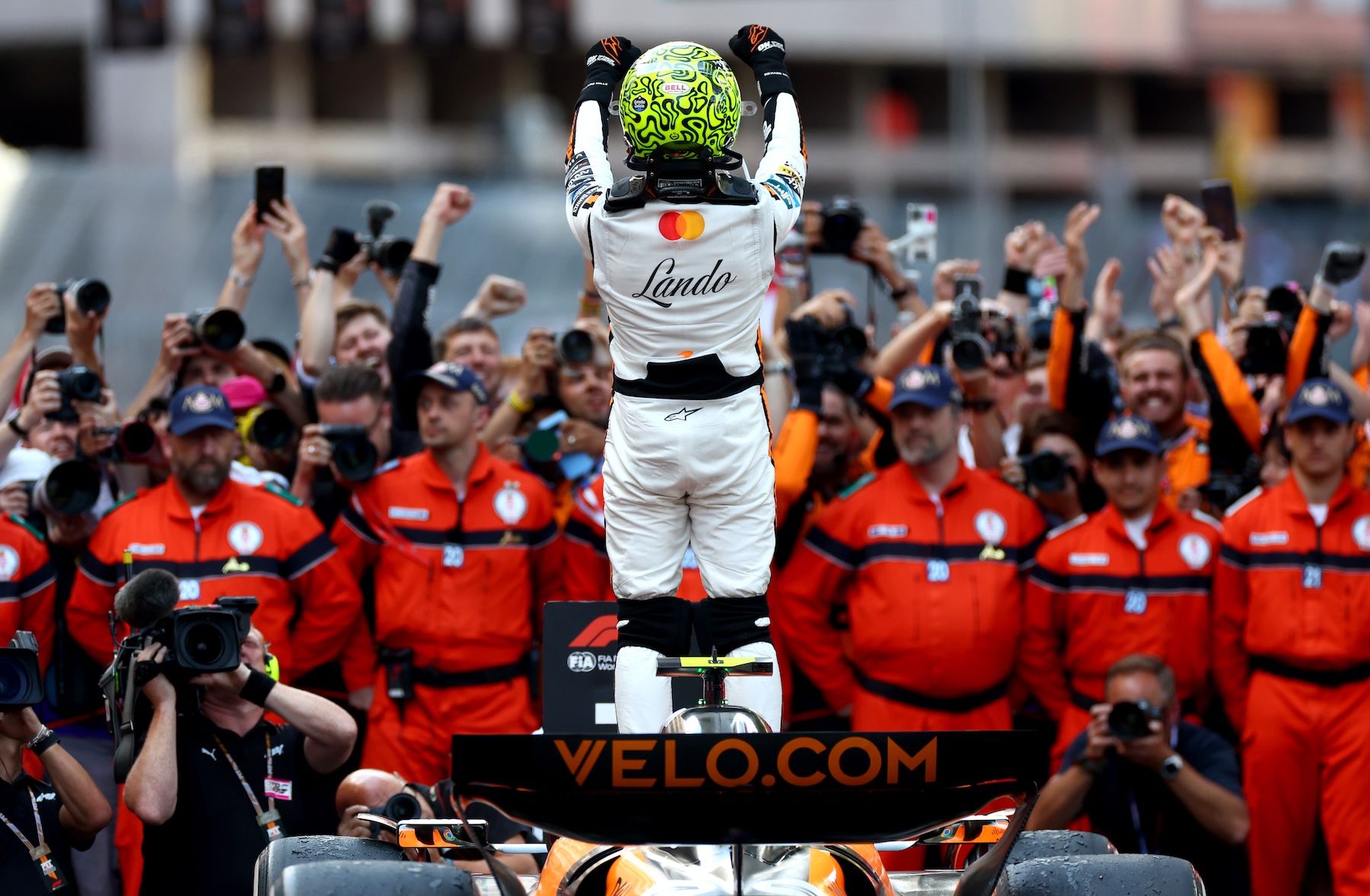 Lando wins in Monaco