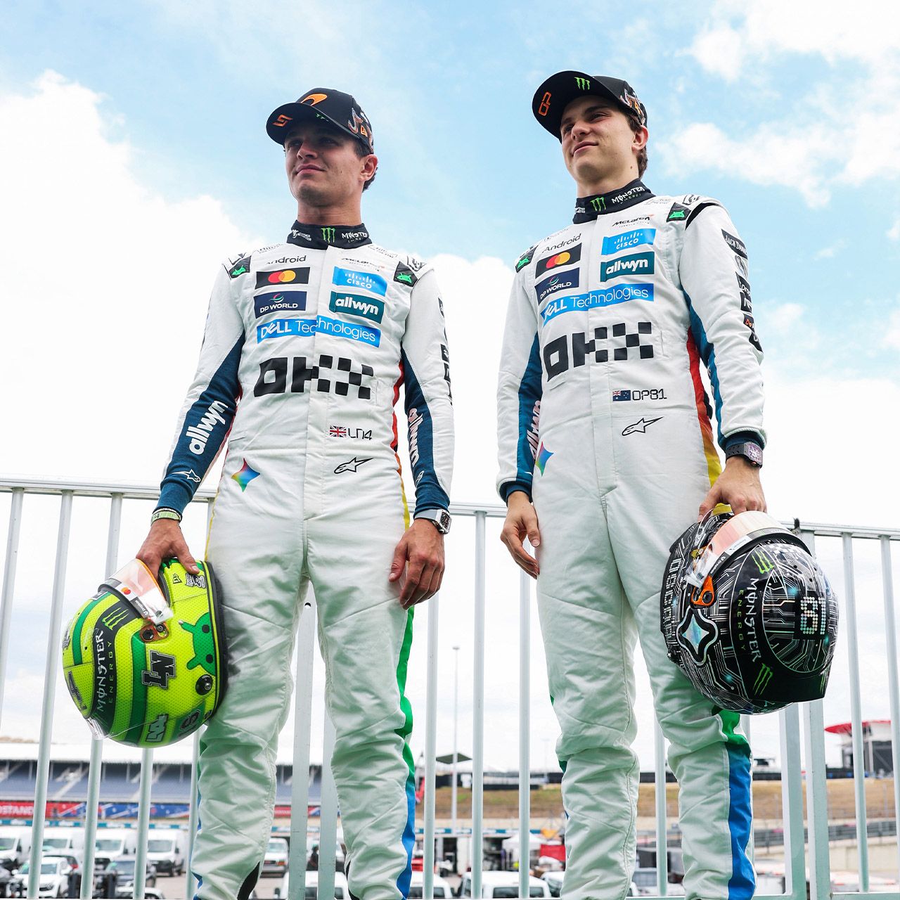 McLaren unveils Google Gemini livery enhancement