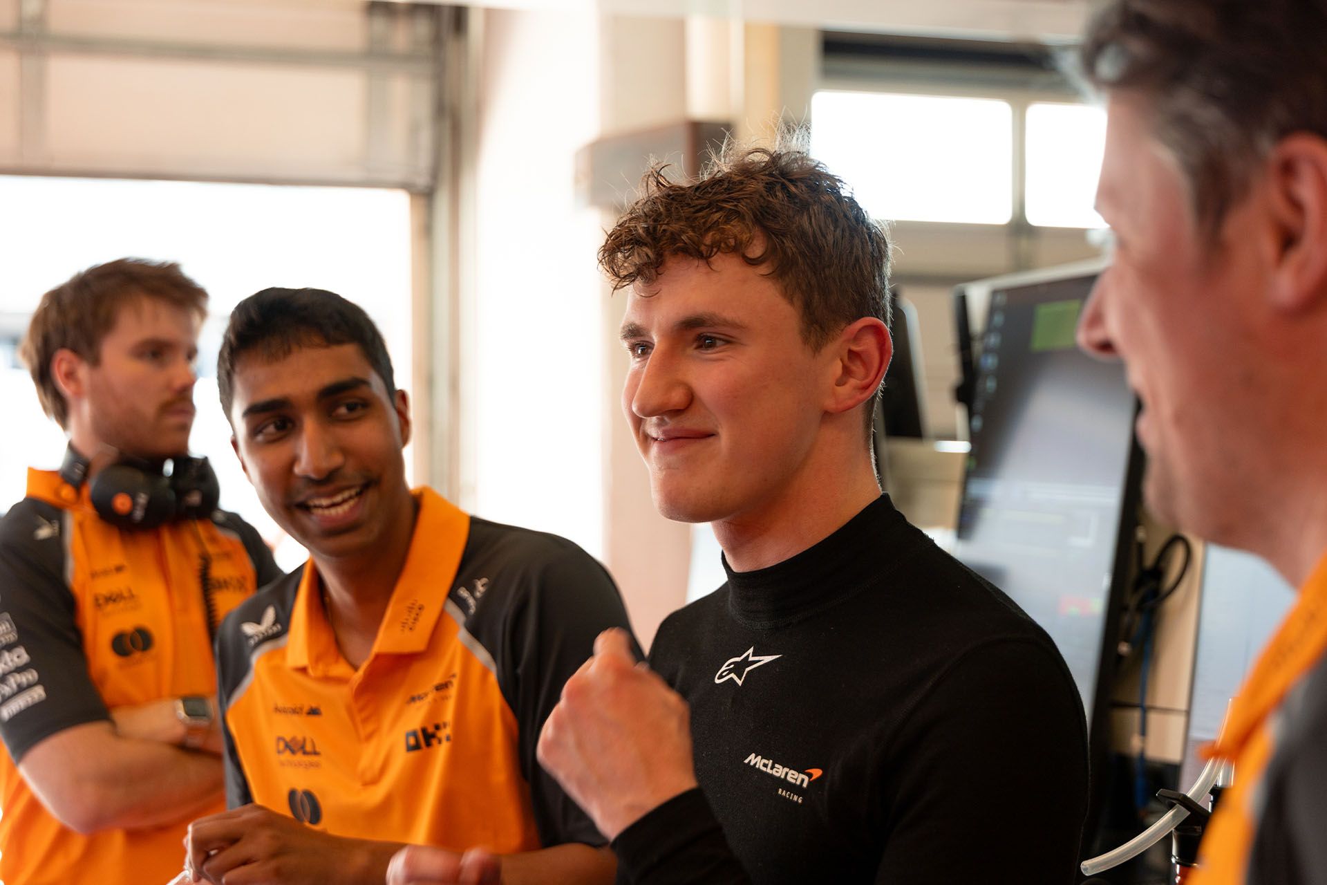 Behind the scenes of Alex Dunne’s first F1 test