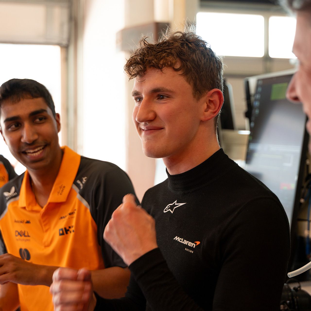 Behind the scenes of Alex Dunne’s first F1 test