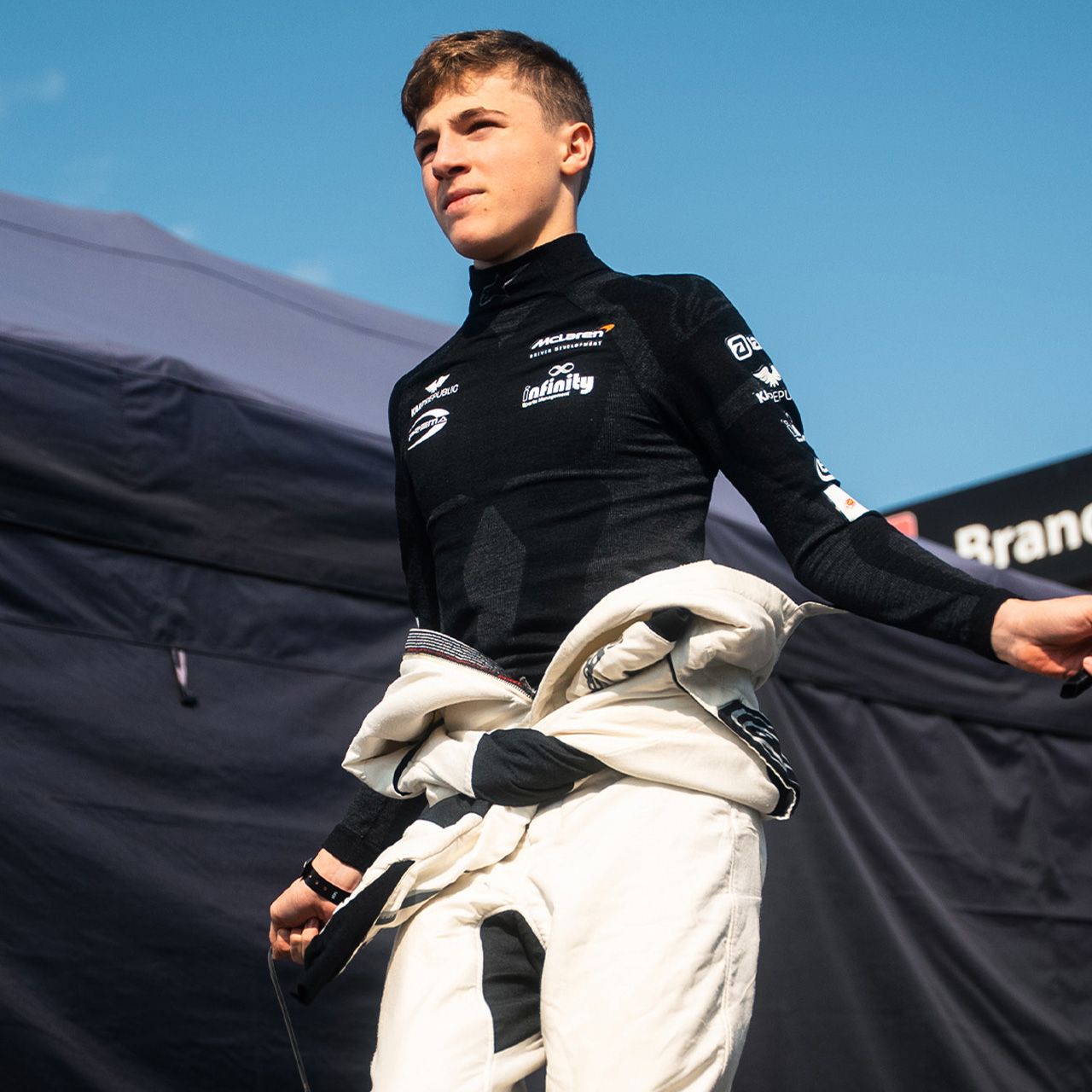 Meet Dries Van Langendonck, the karting World Champion testing himself on the single-seater stage