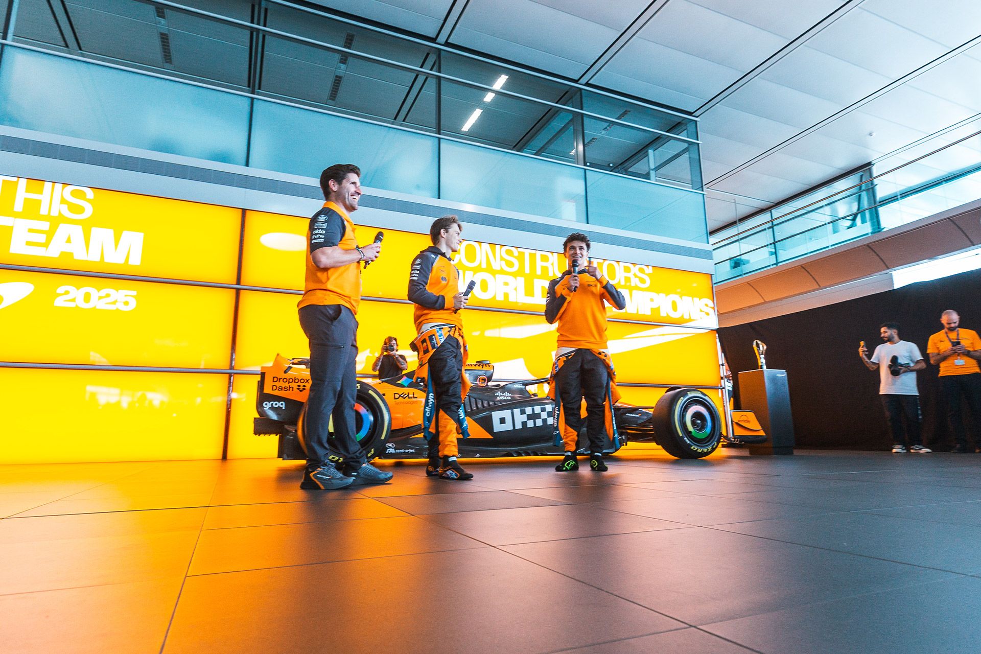 Exclusive interview: Zak, Andrea, Lando, and Oscar