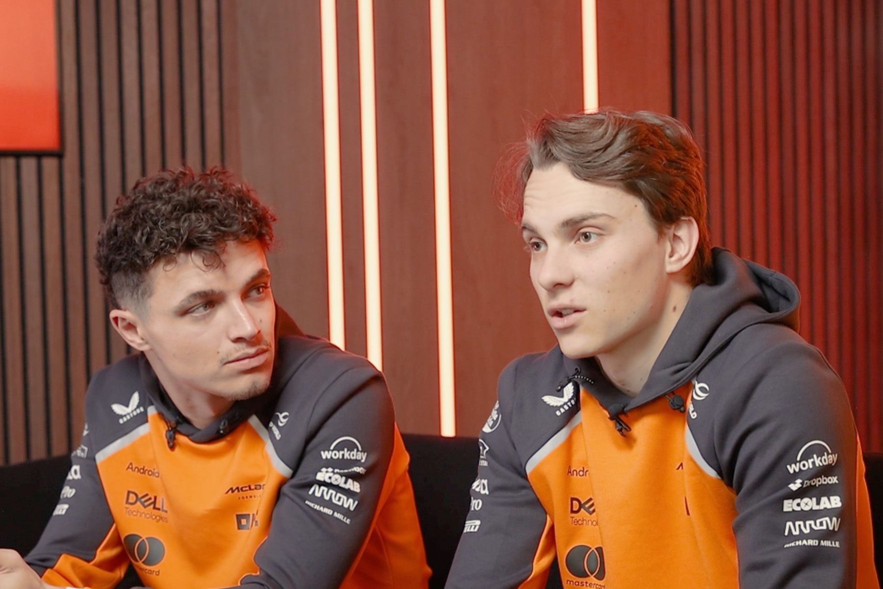 Lando and Oscar share their sporting greats