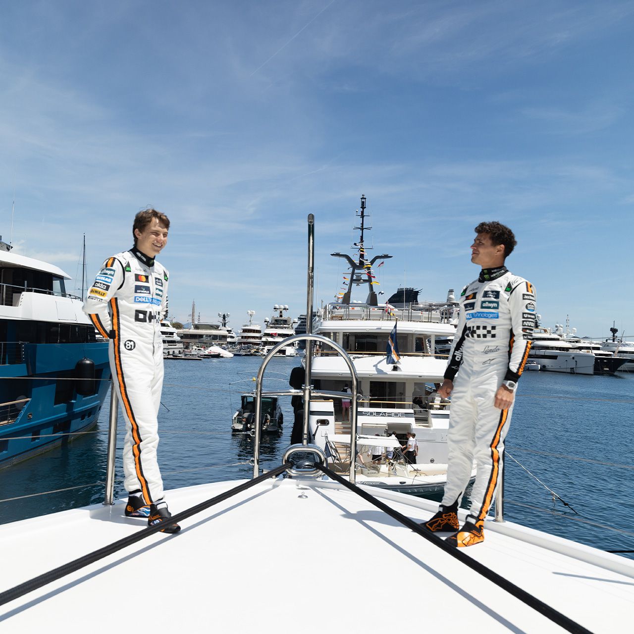 Lando and Oscar share their sporting greats