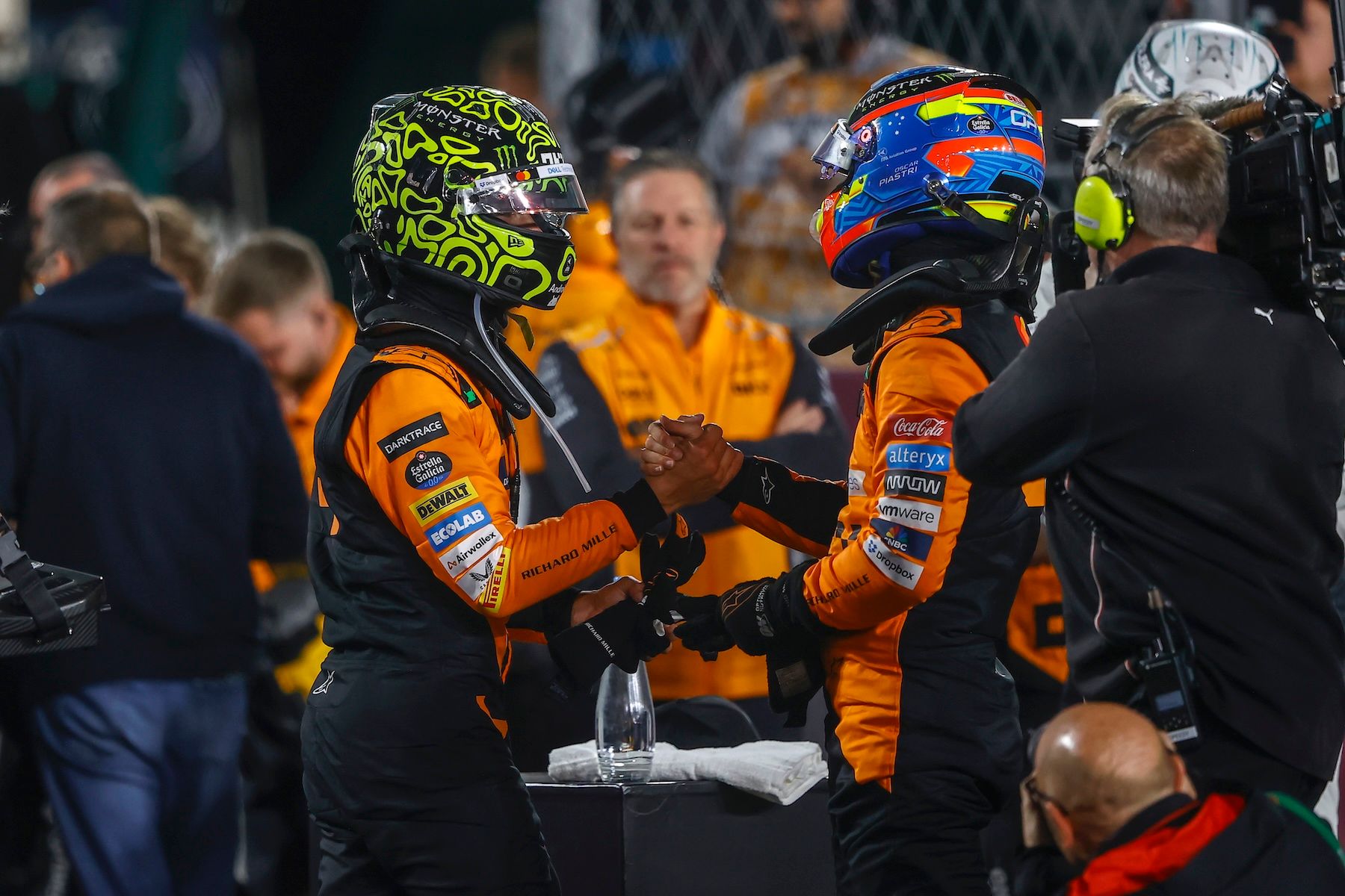 In 2024, Lando won the F1 Sprint in Brazil and Oscar won the F1 Sprint in Qatar