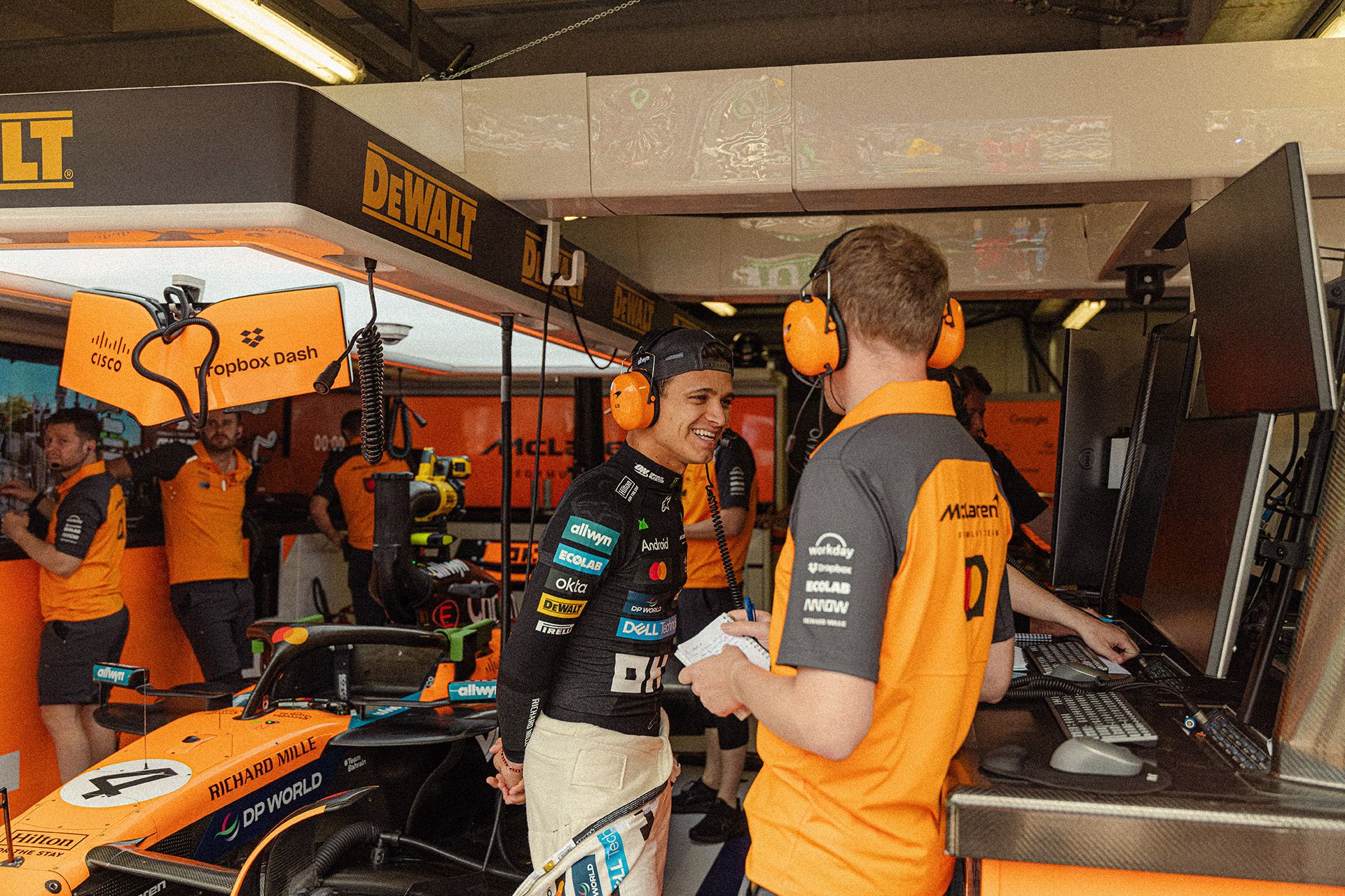 Lando in Monaco