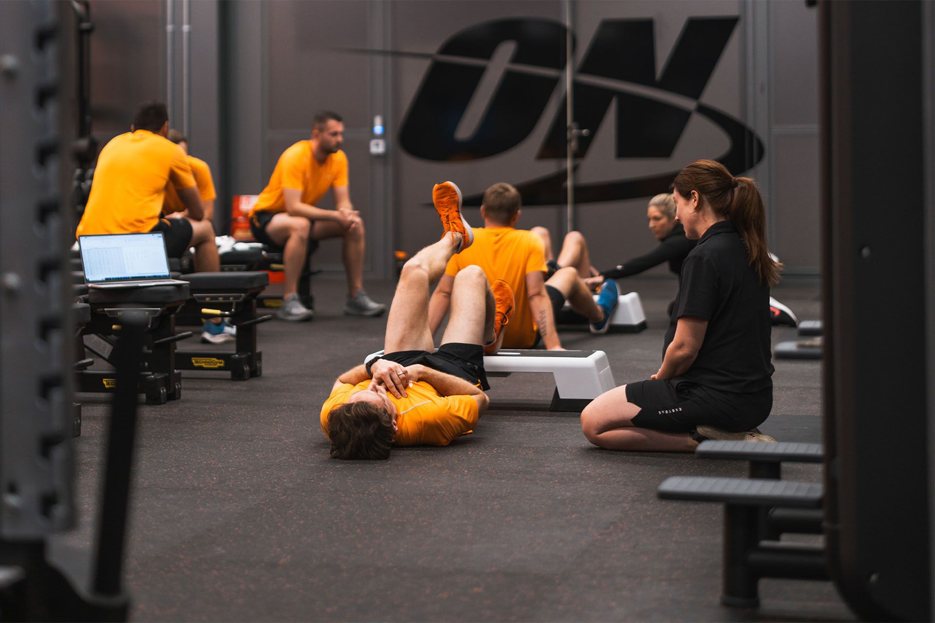 Recovery sessions with the McLaren F1 team