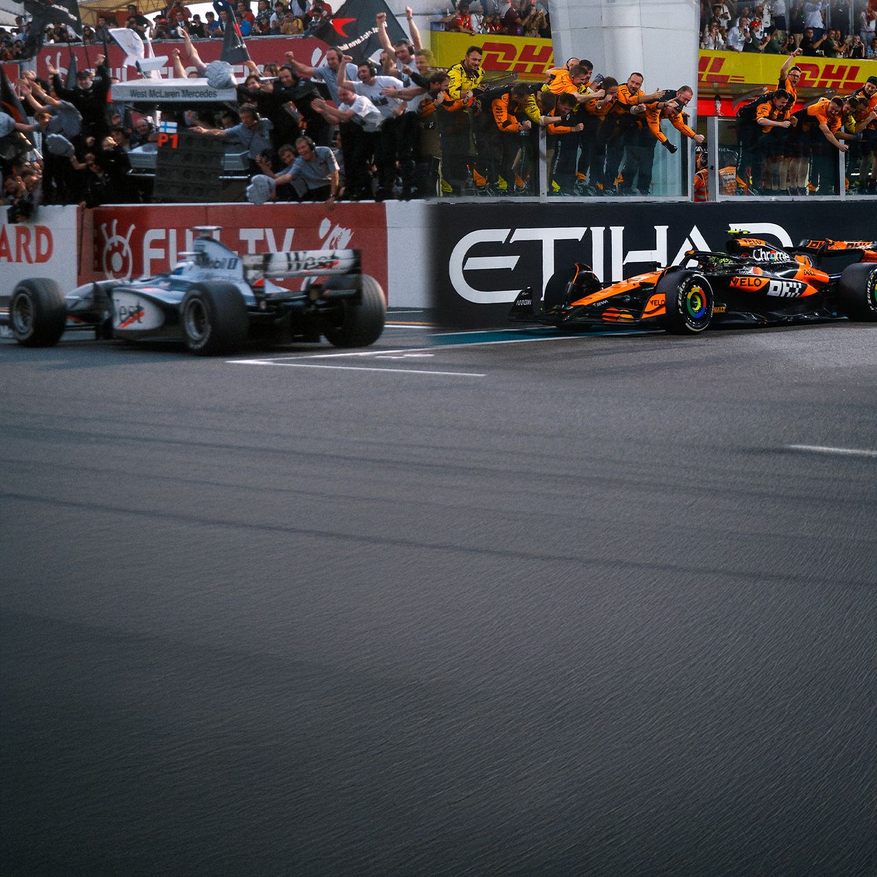 Meet those who celebrated McLaren’s two most recent title wins, 26 years apart