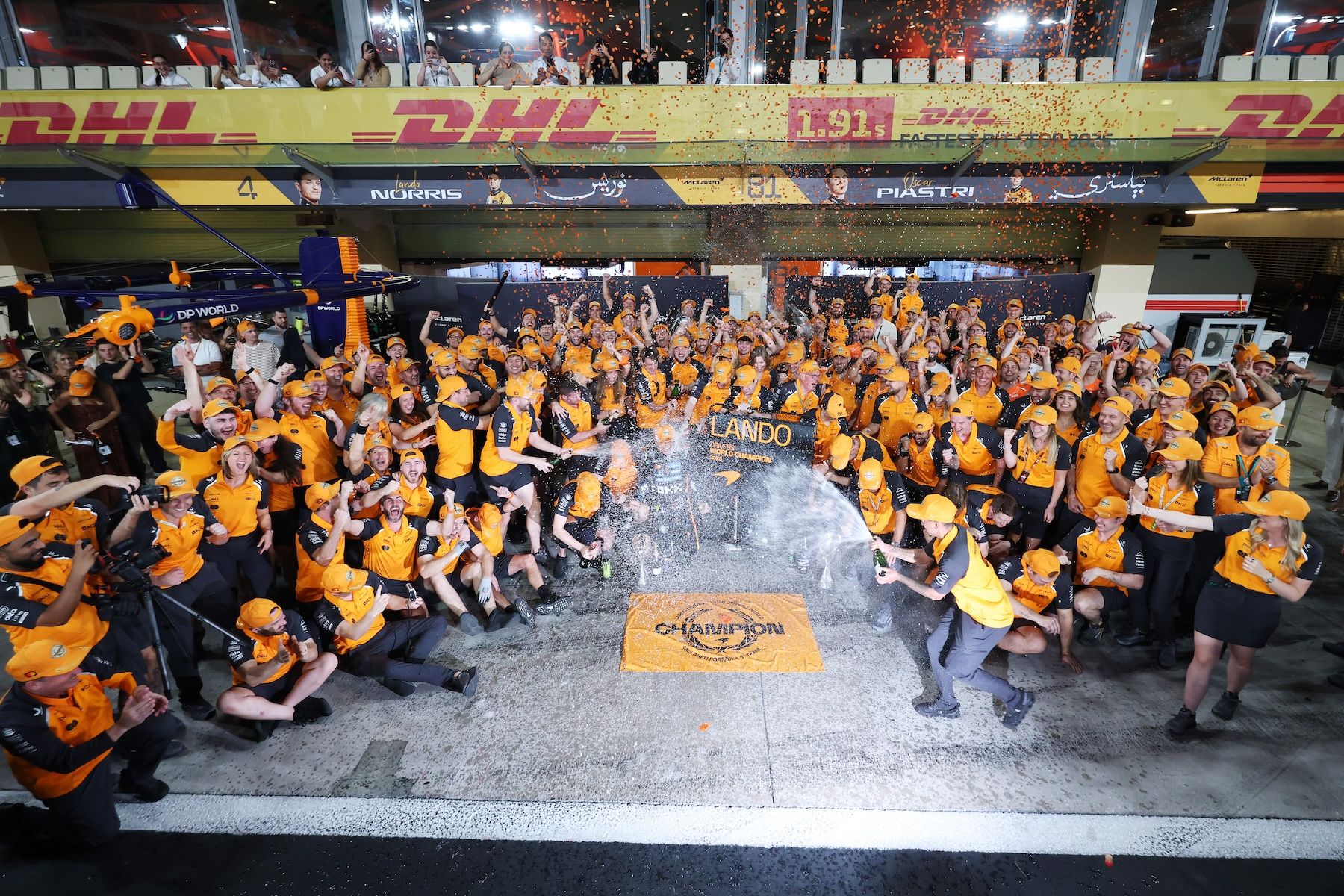 Lando Norris: “This is not my World Championship, this is ours”