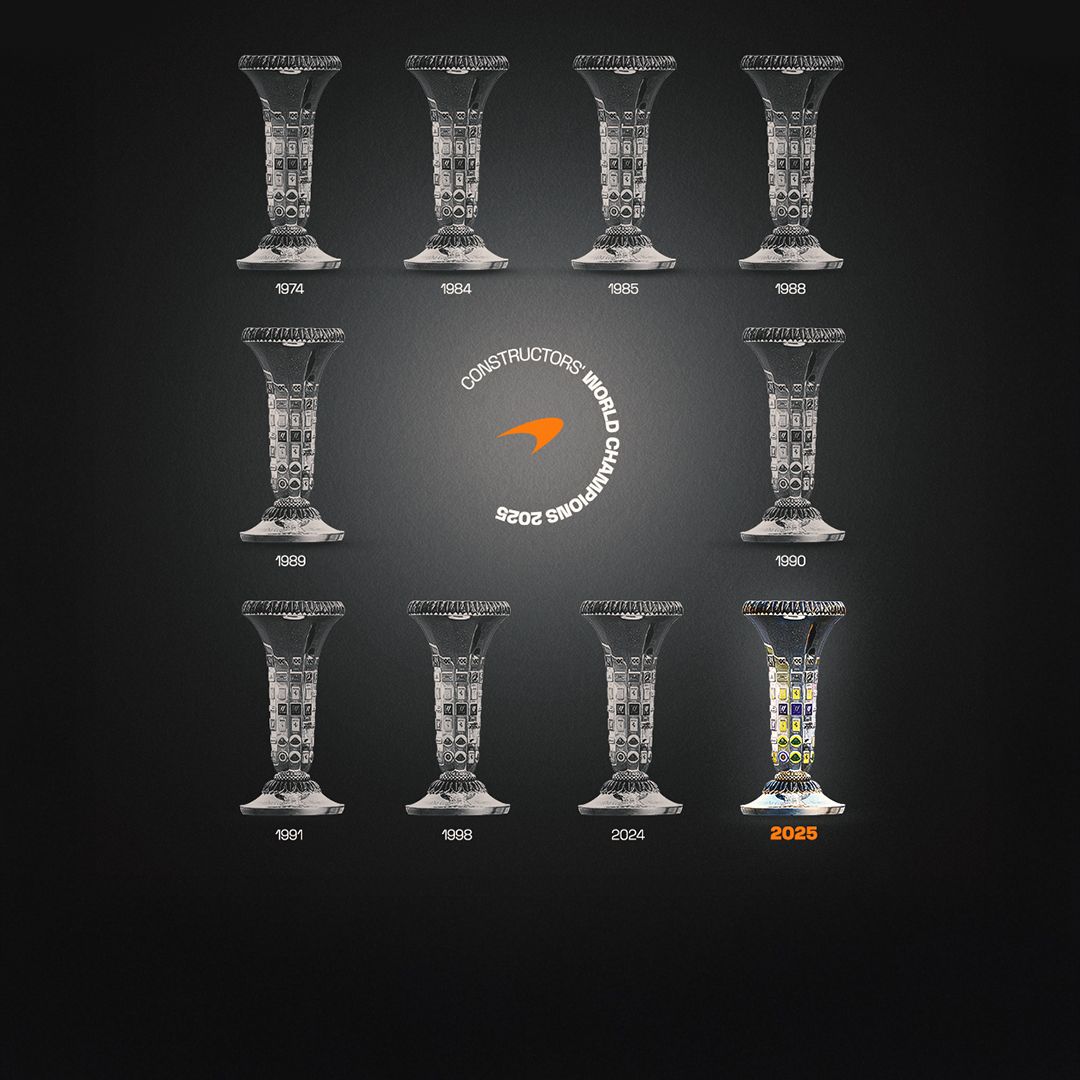 The title-winning 10: The history of McLaren’s Constructors’ Championship victories