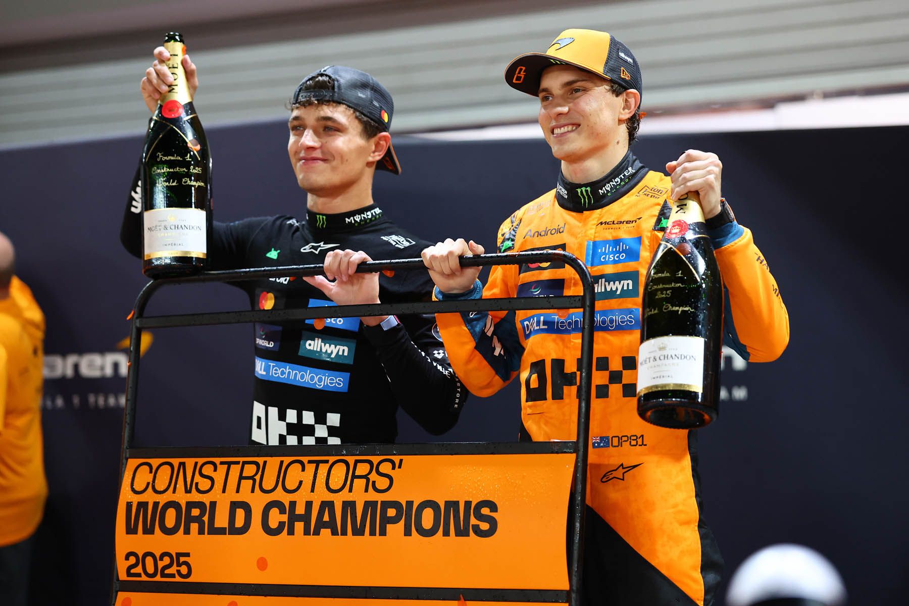 Celebrating title number 10 in Singapore