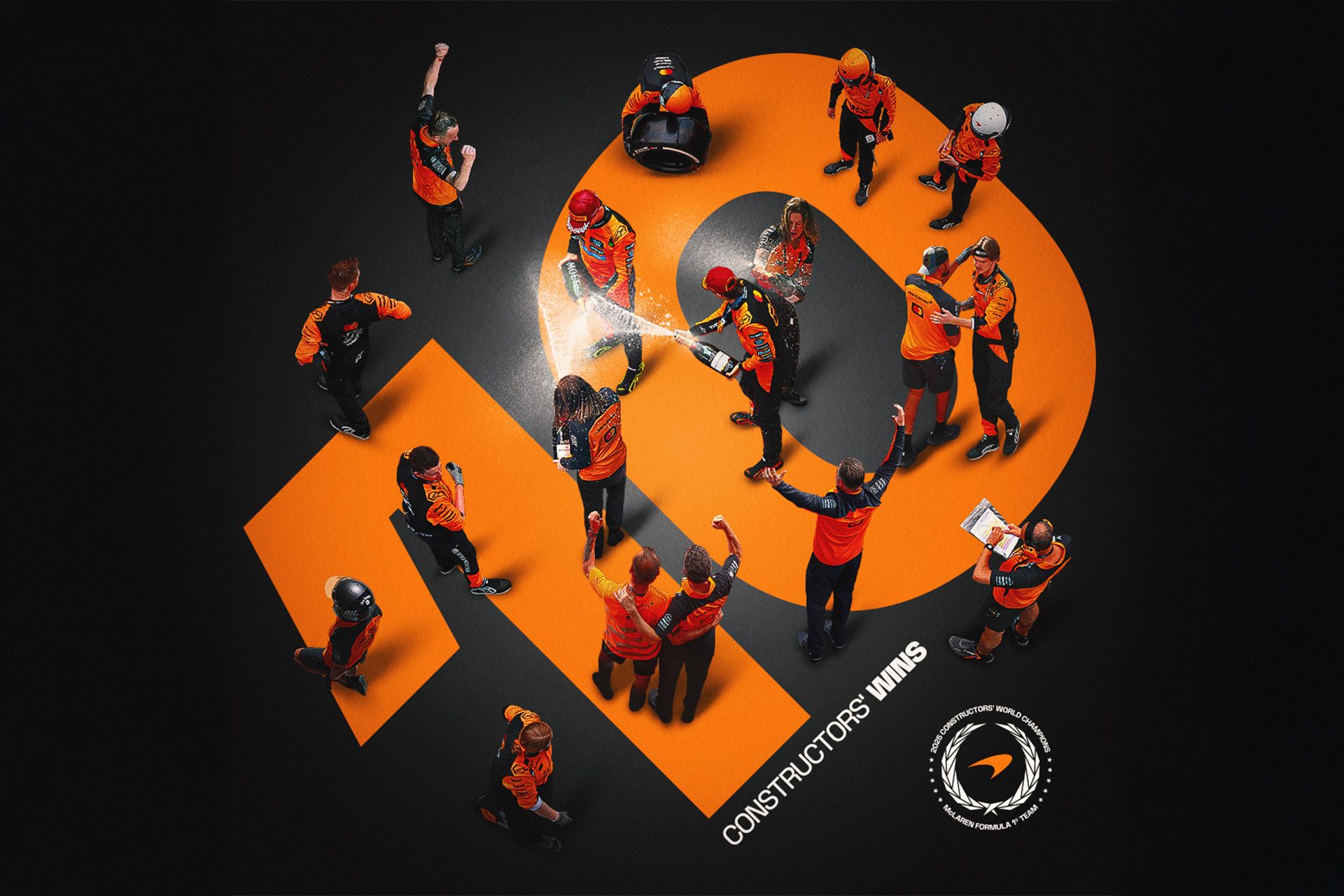 10 Constructos' Wins for McLaren Formula 1 Team