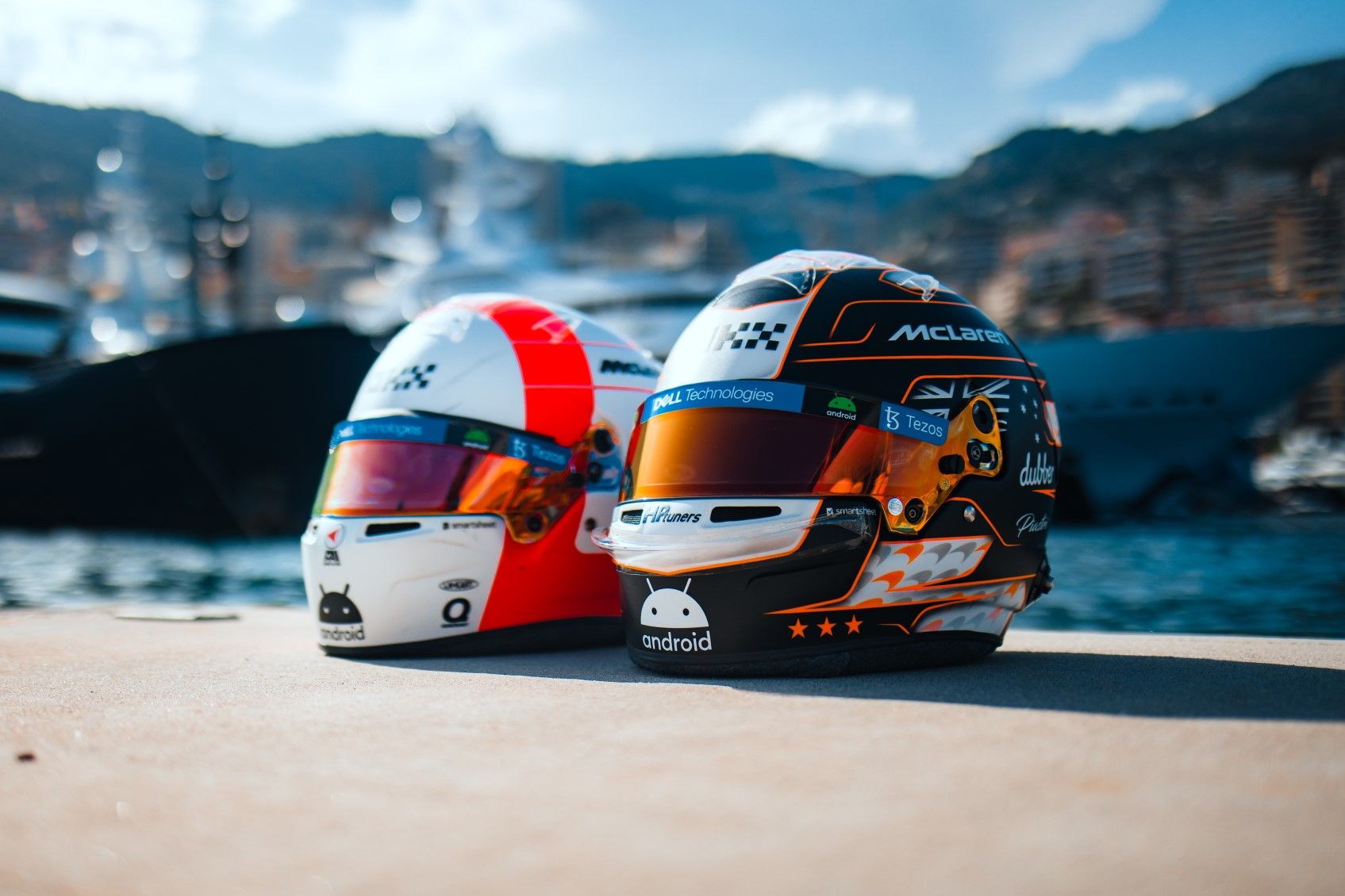 F1 McLaren helmet