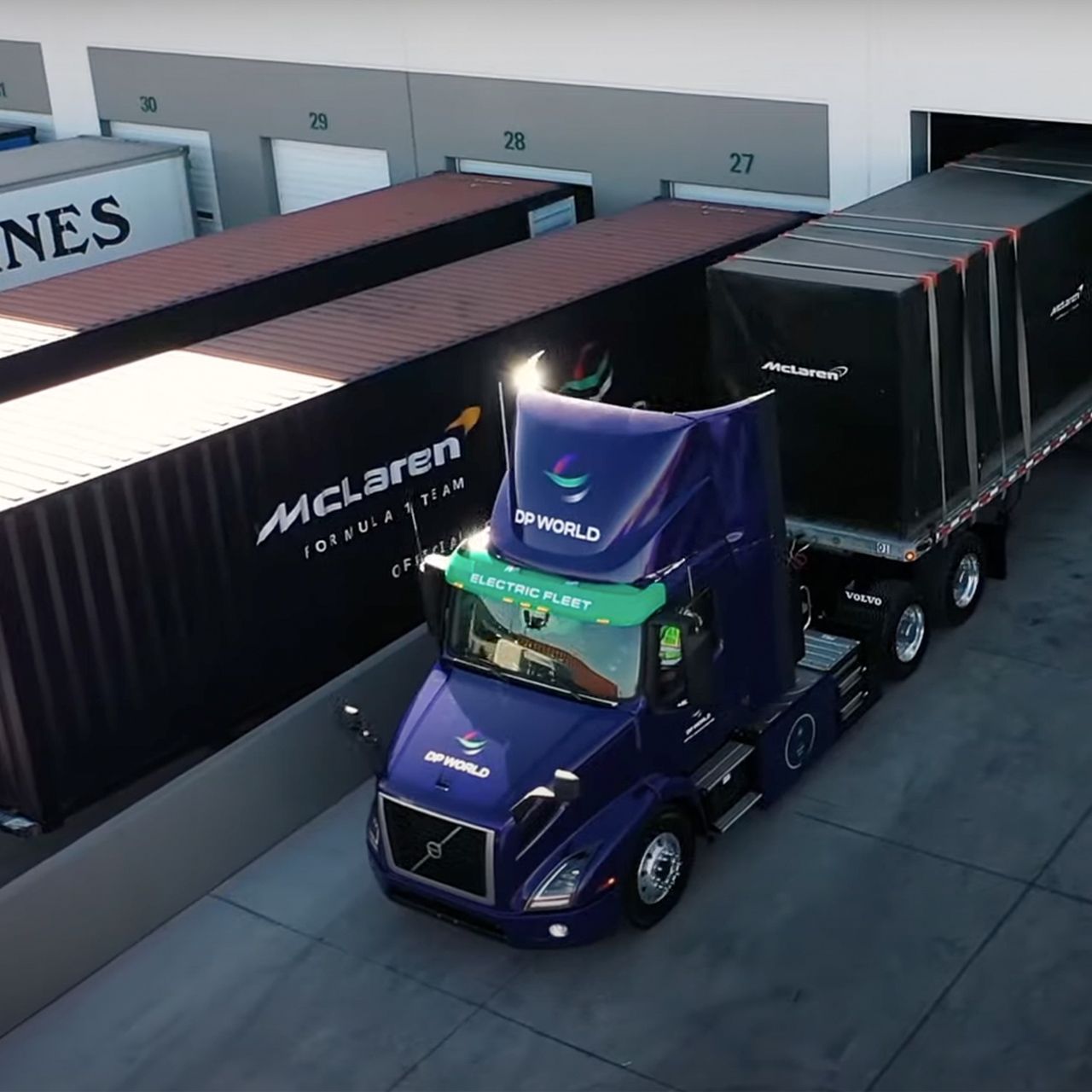 Transporting F1 freight more sustainably