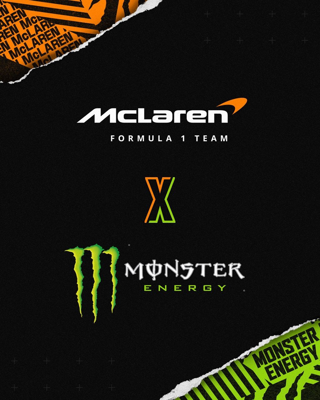 McLaren Racing announces Monster Energy as an Official Partner of McLaren Formula 1 Team
