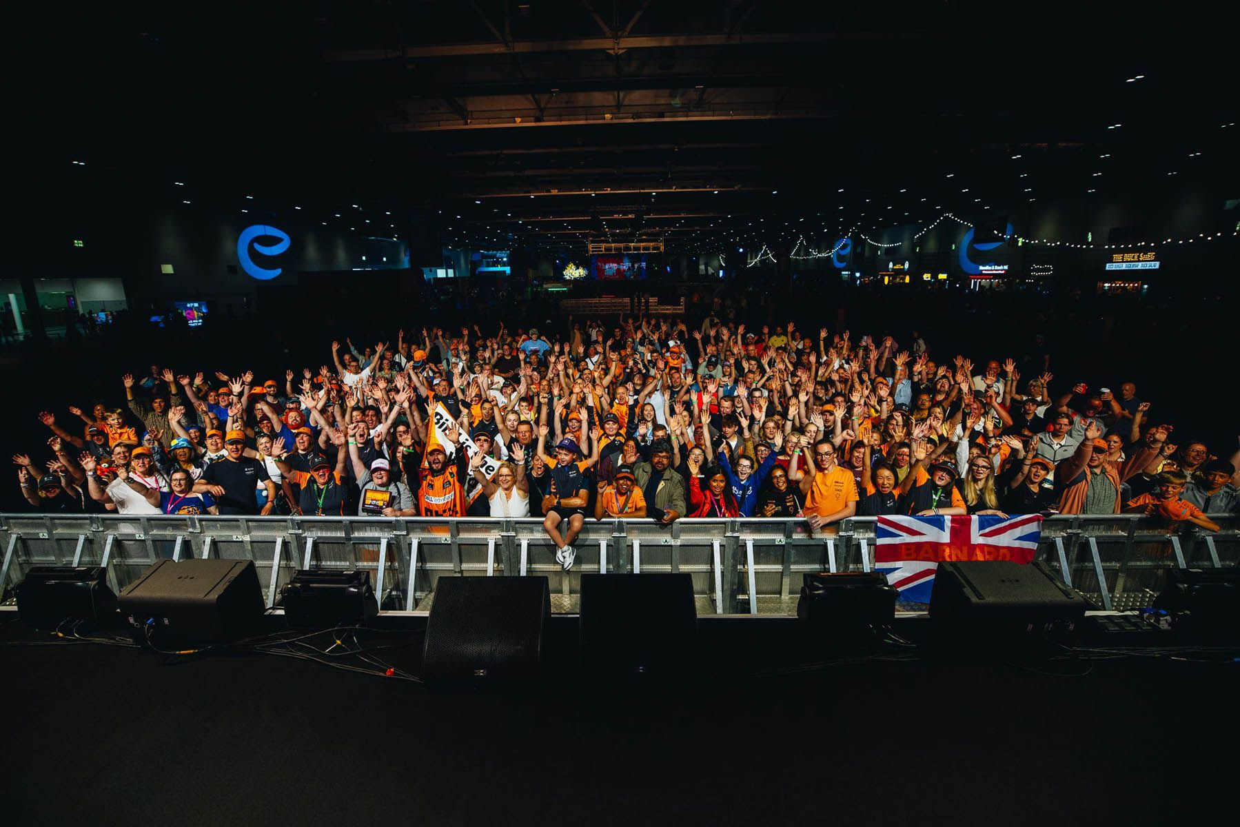 NEOM McLaren Formula E Team fans