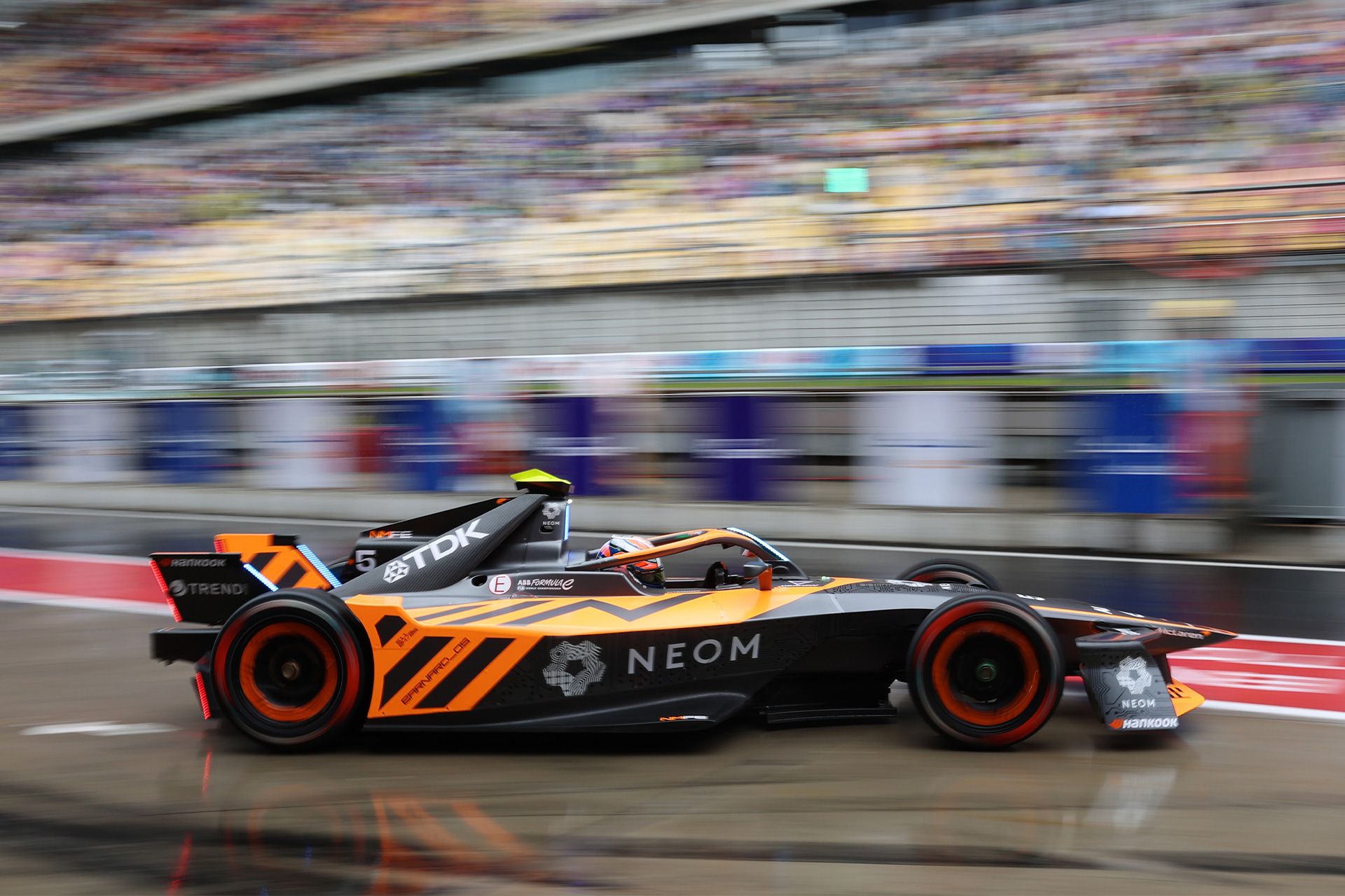 NEOM McLaren Formula E car
