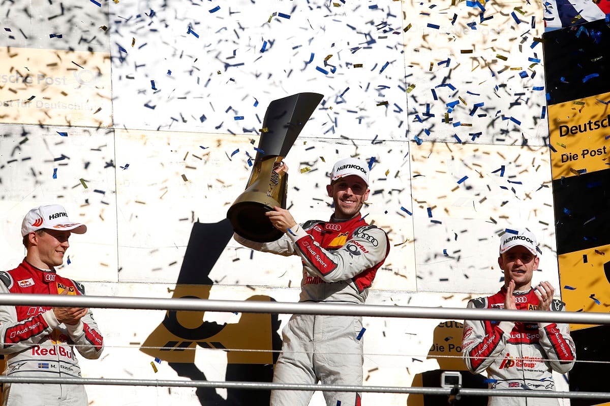 René Rast celebrating