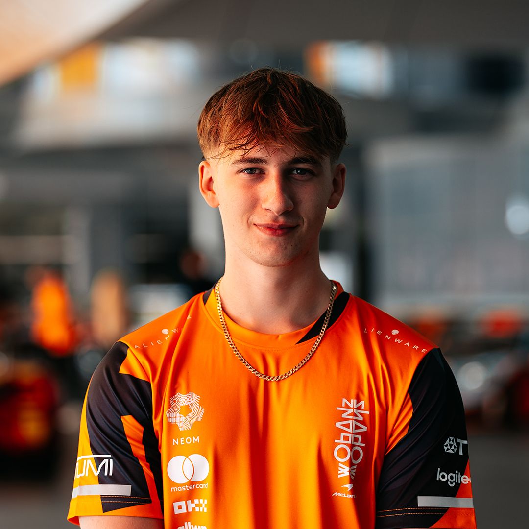 Jake Benham joins McLaren Shadow F1 Sim Racing Team