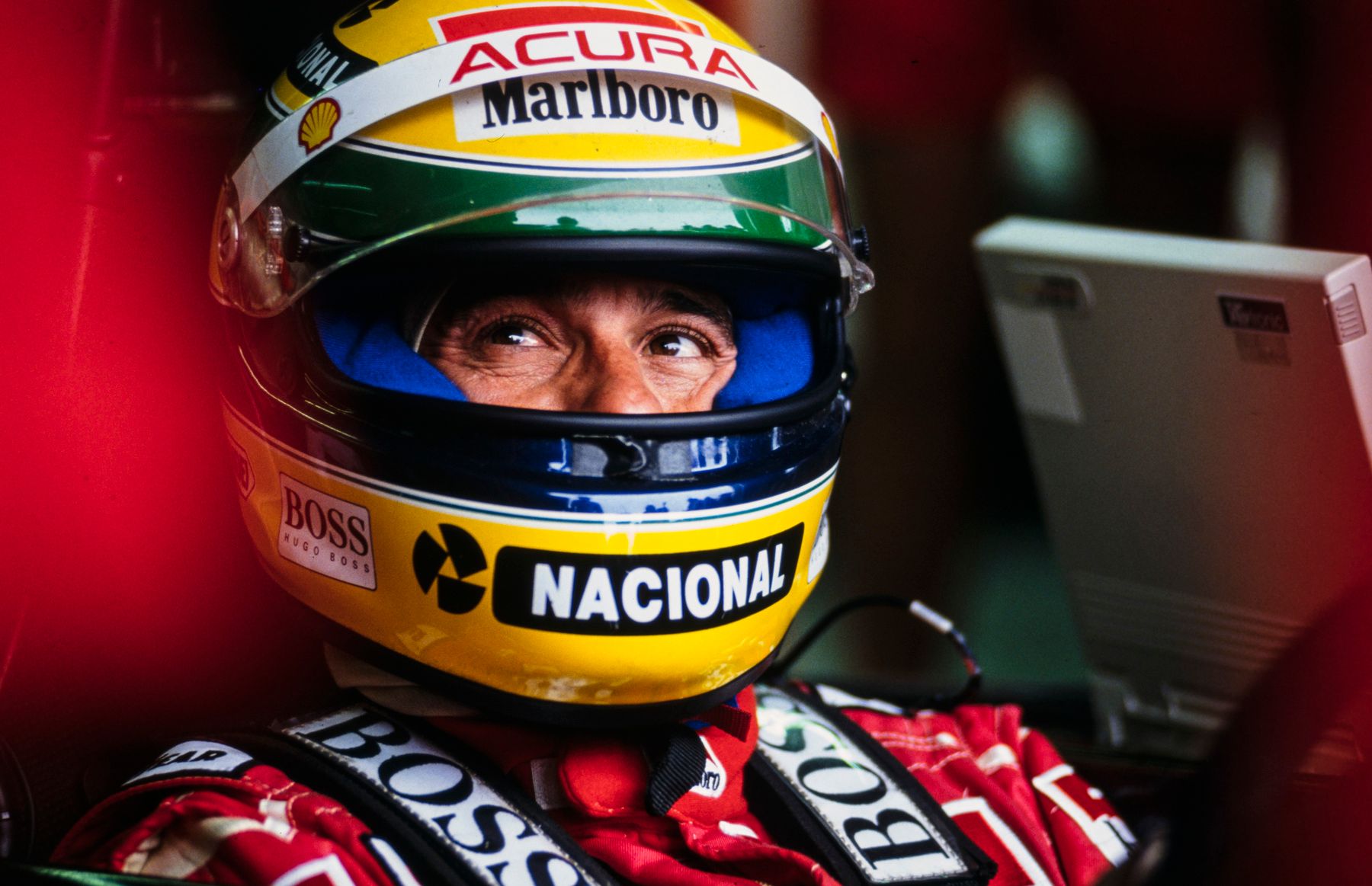 What was it like to work with Senna?
