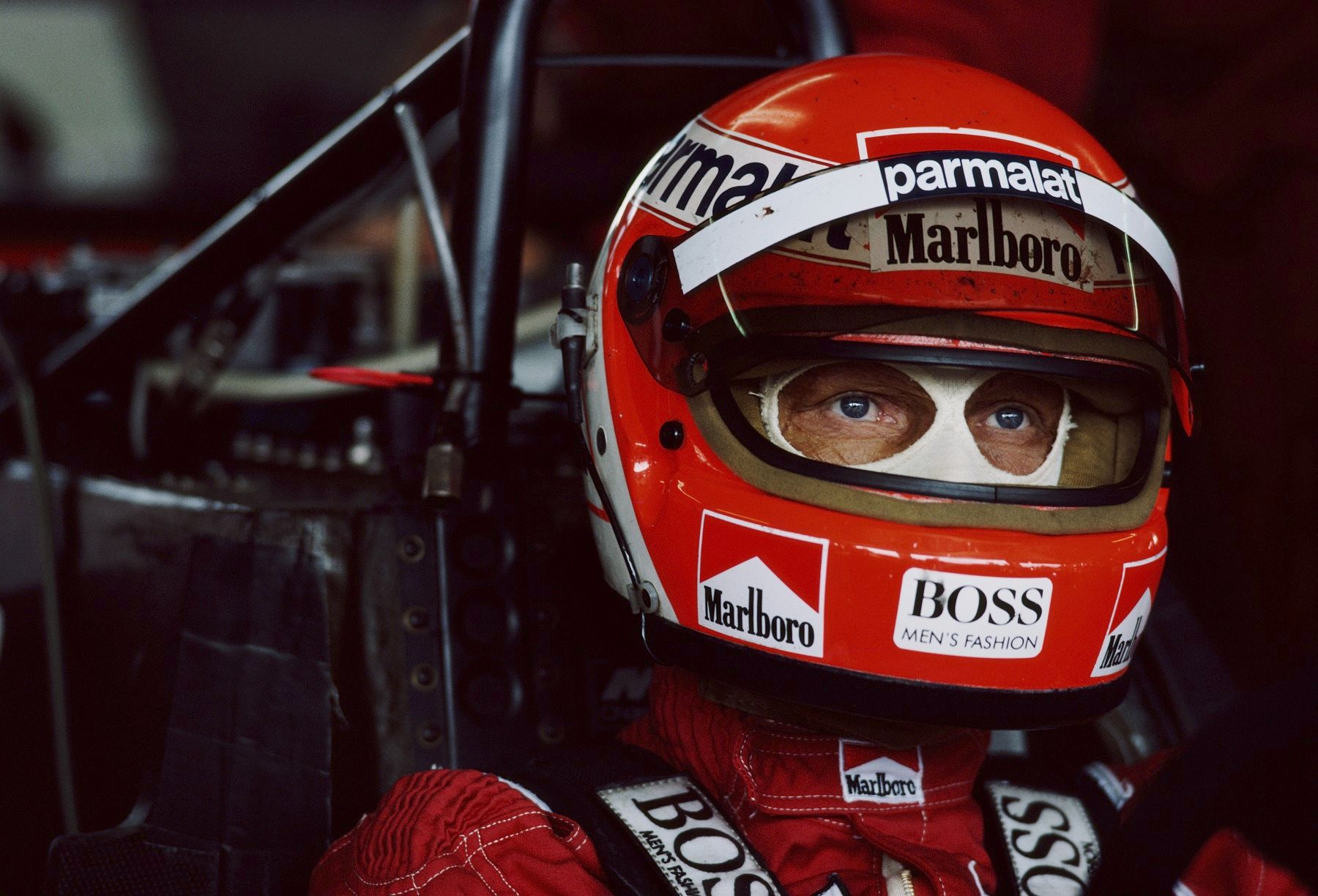 Lauda on track