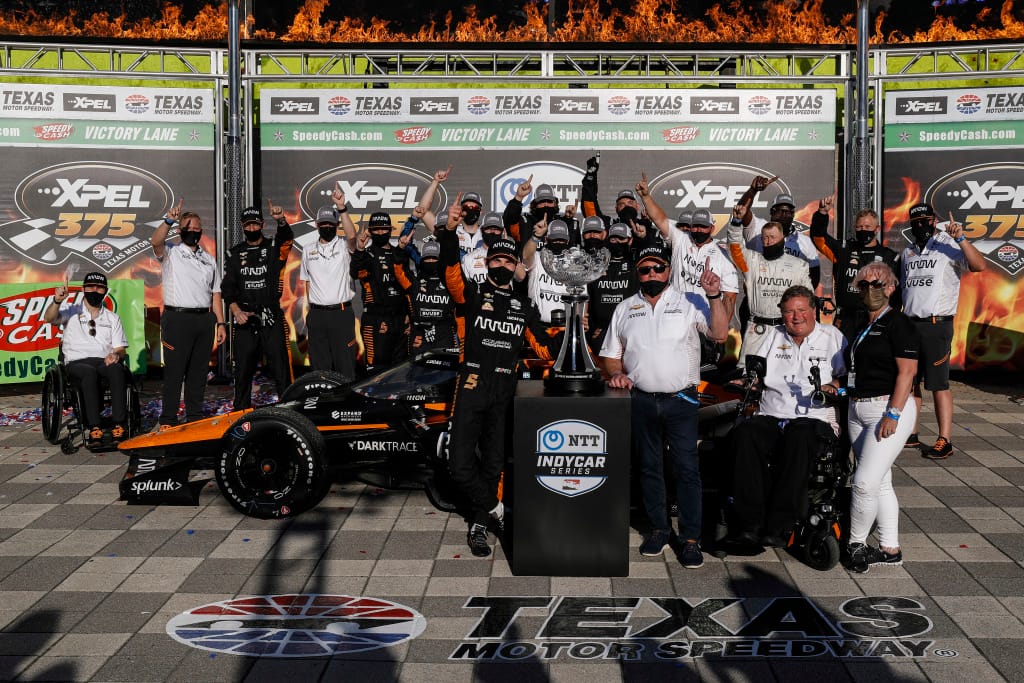 McLaren returns to Victory Lane