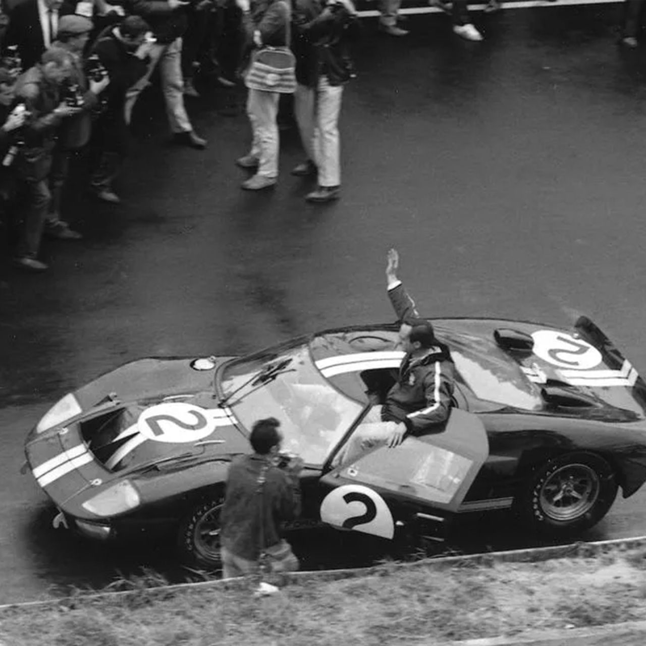 When Bruce McLaren won Le Mans