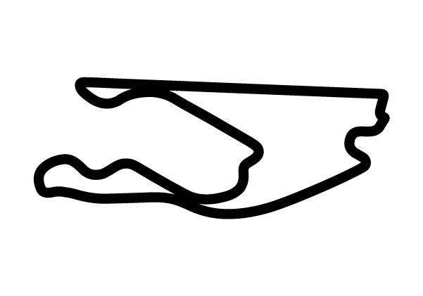 Black map for Miami Grand Prix