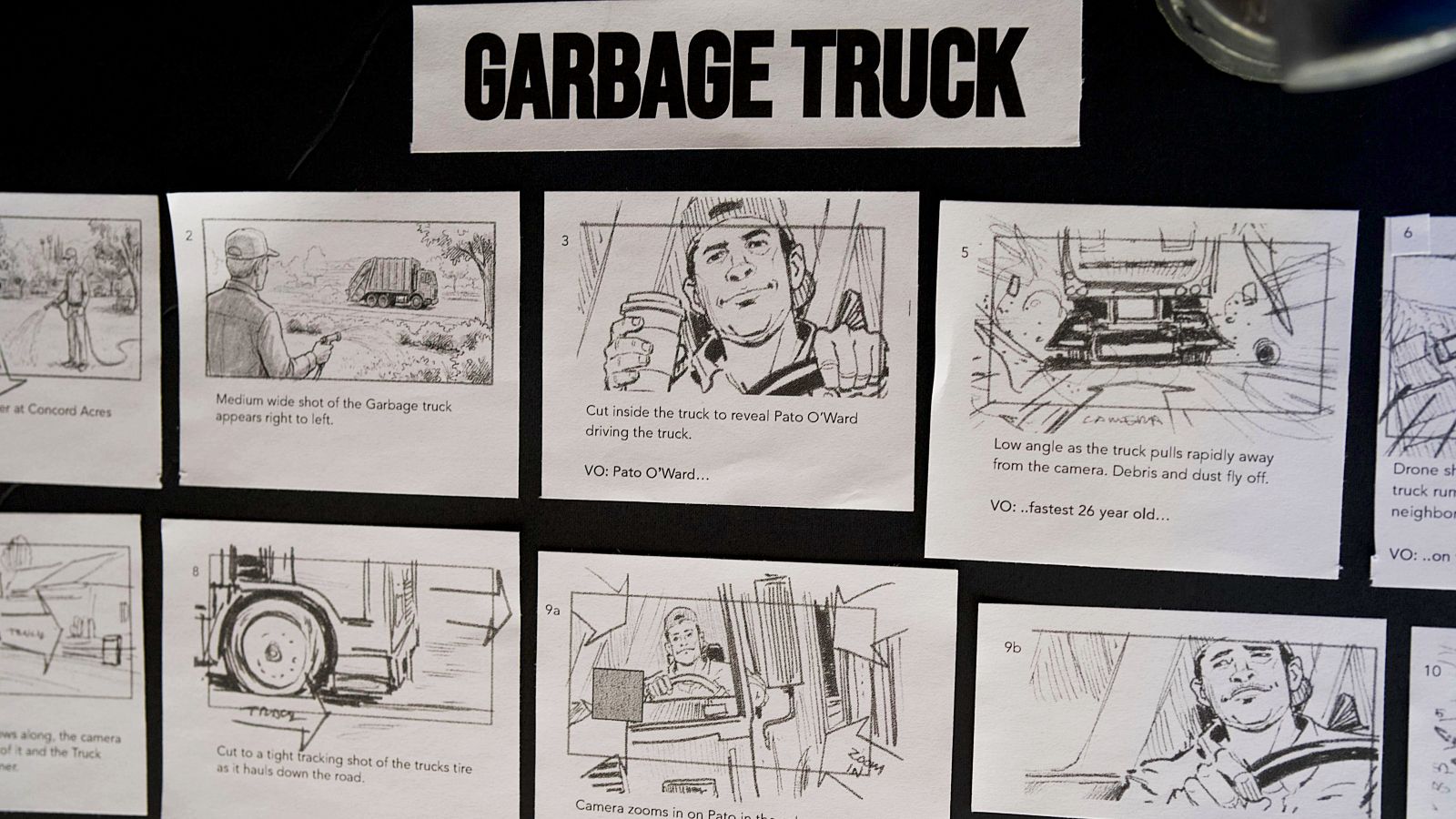 Behind the Scenes: Pato Takes Out the Trash