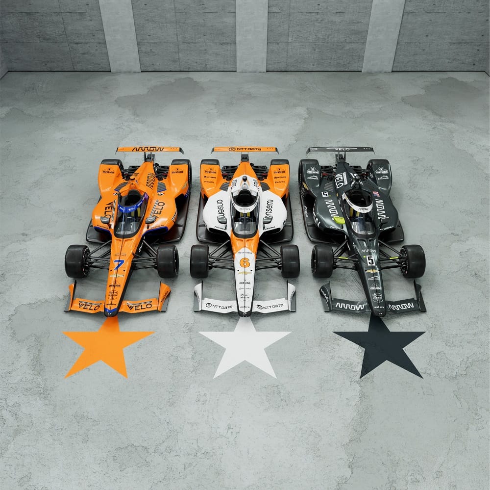 Arrow McLaren Triple Crown liveries revealed