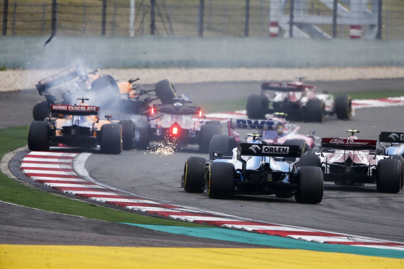 Unexpected air miles at the Chinese GP