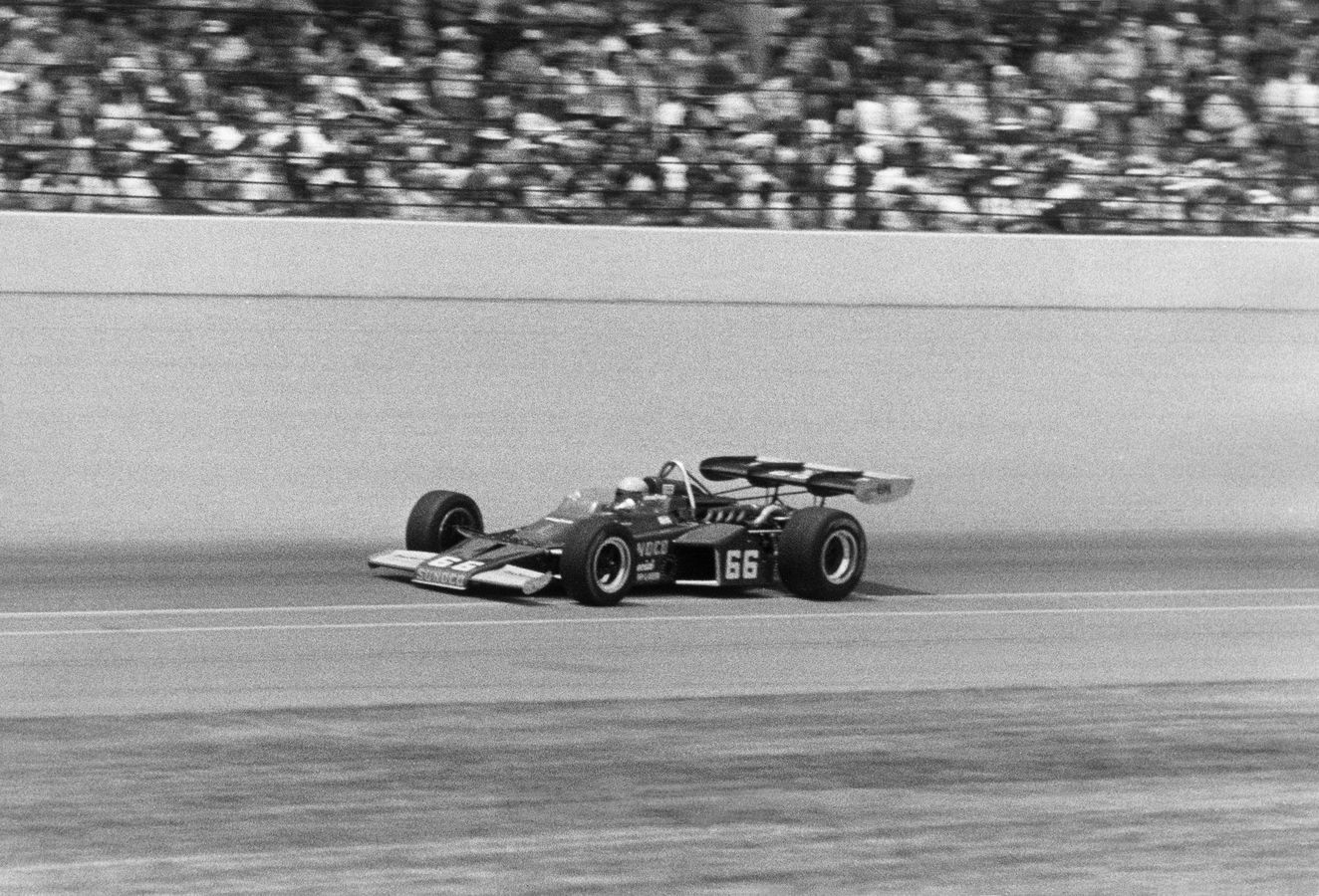 Mark Donohue driving the #66 in 1972