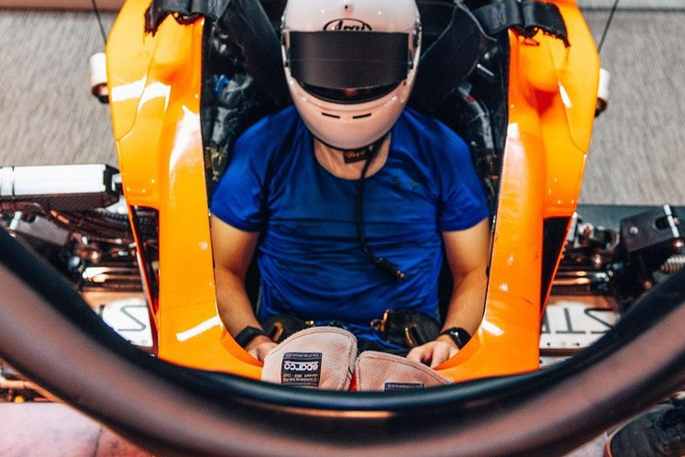 Will Stevens during a simulator session