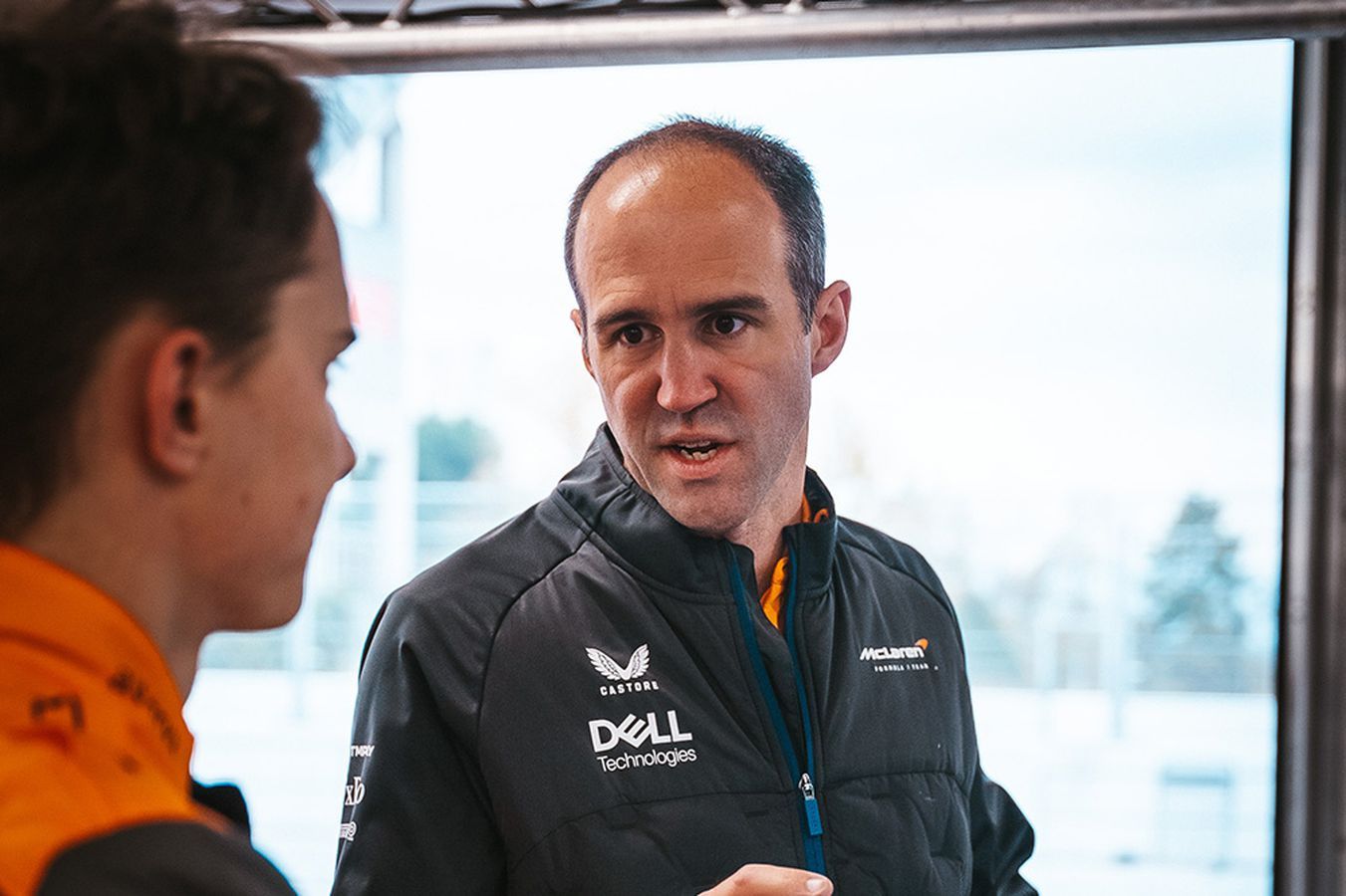 Piastri's Race Engineer Tom Stallard was among those working with him in Barcelona