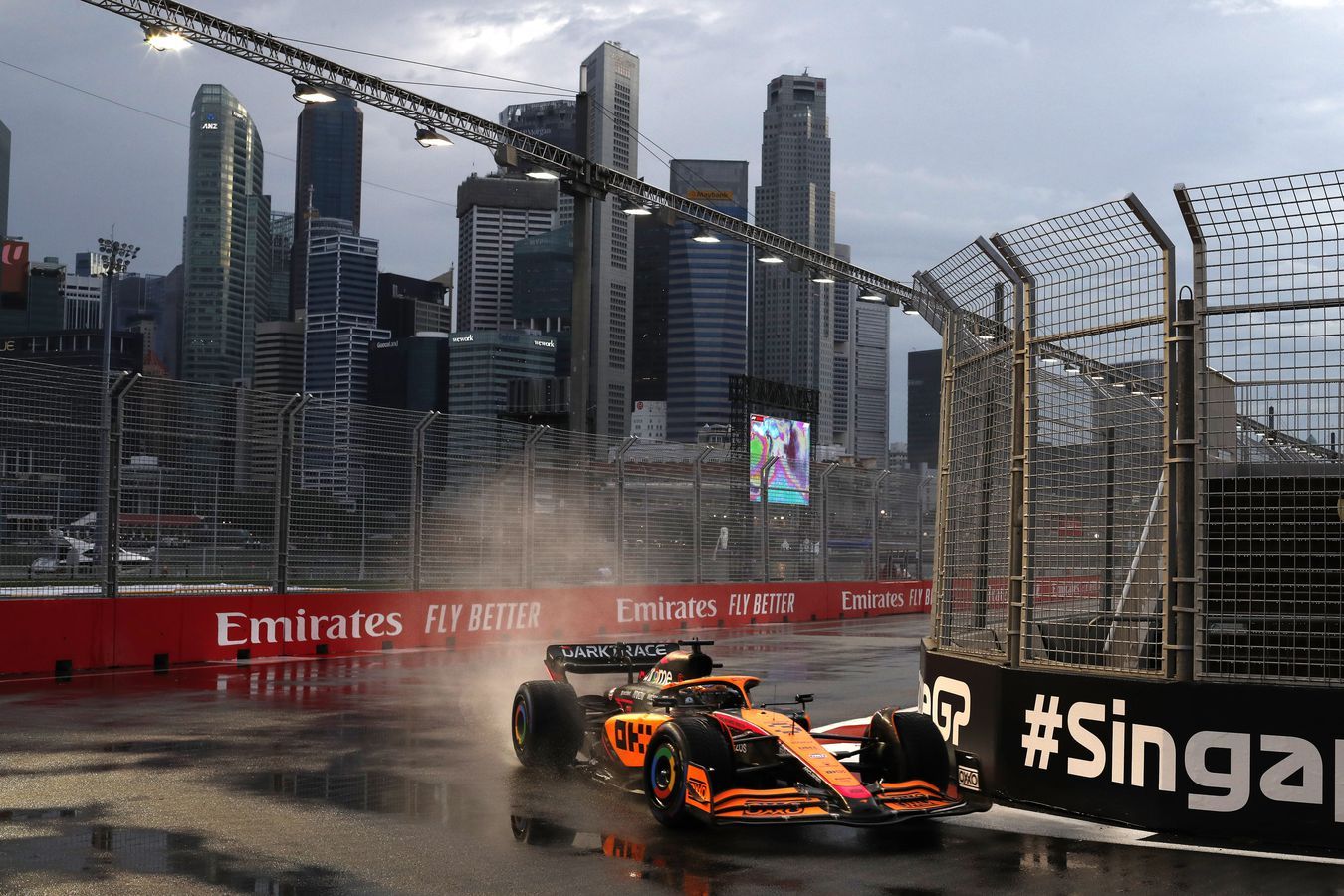 Lando notched his second-best result of the season in Singapore