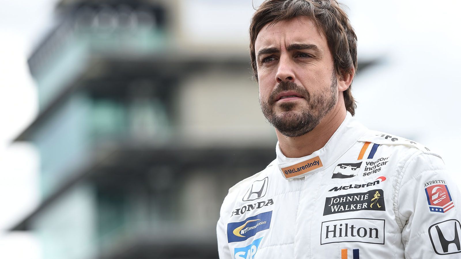Watch Fernando Alonso take to the track