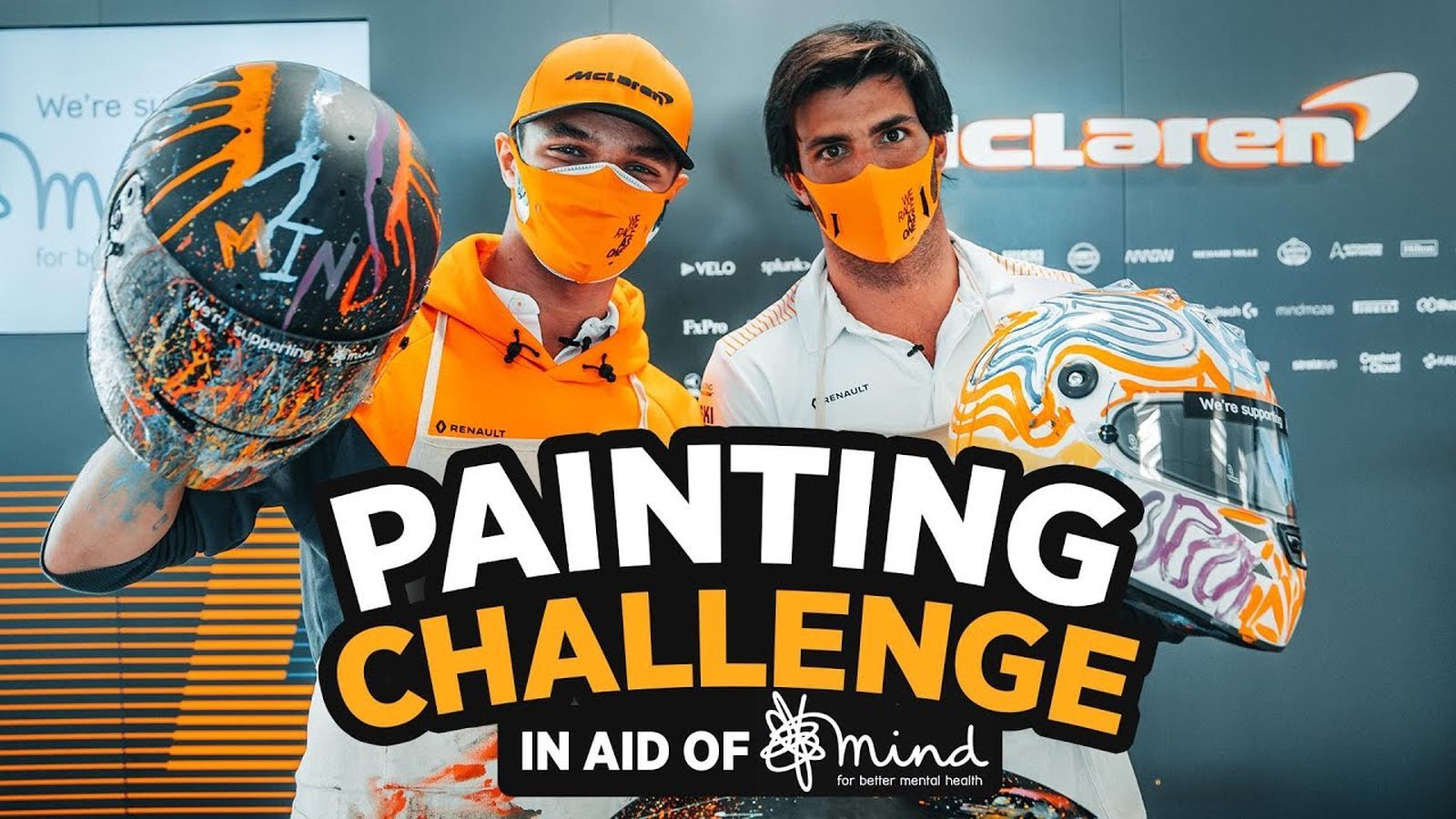 Carlos and Lando paint for Mind