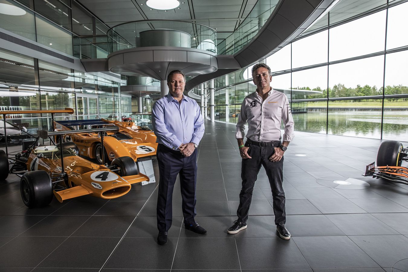 Zak Brown and Alejandro Agag